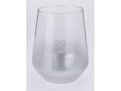 Trinkglas silber 425ml NEROLI