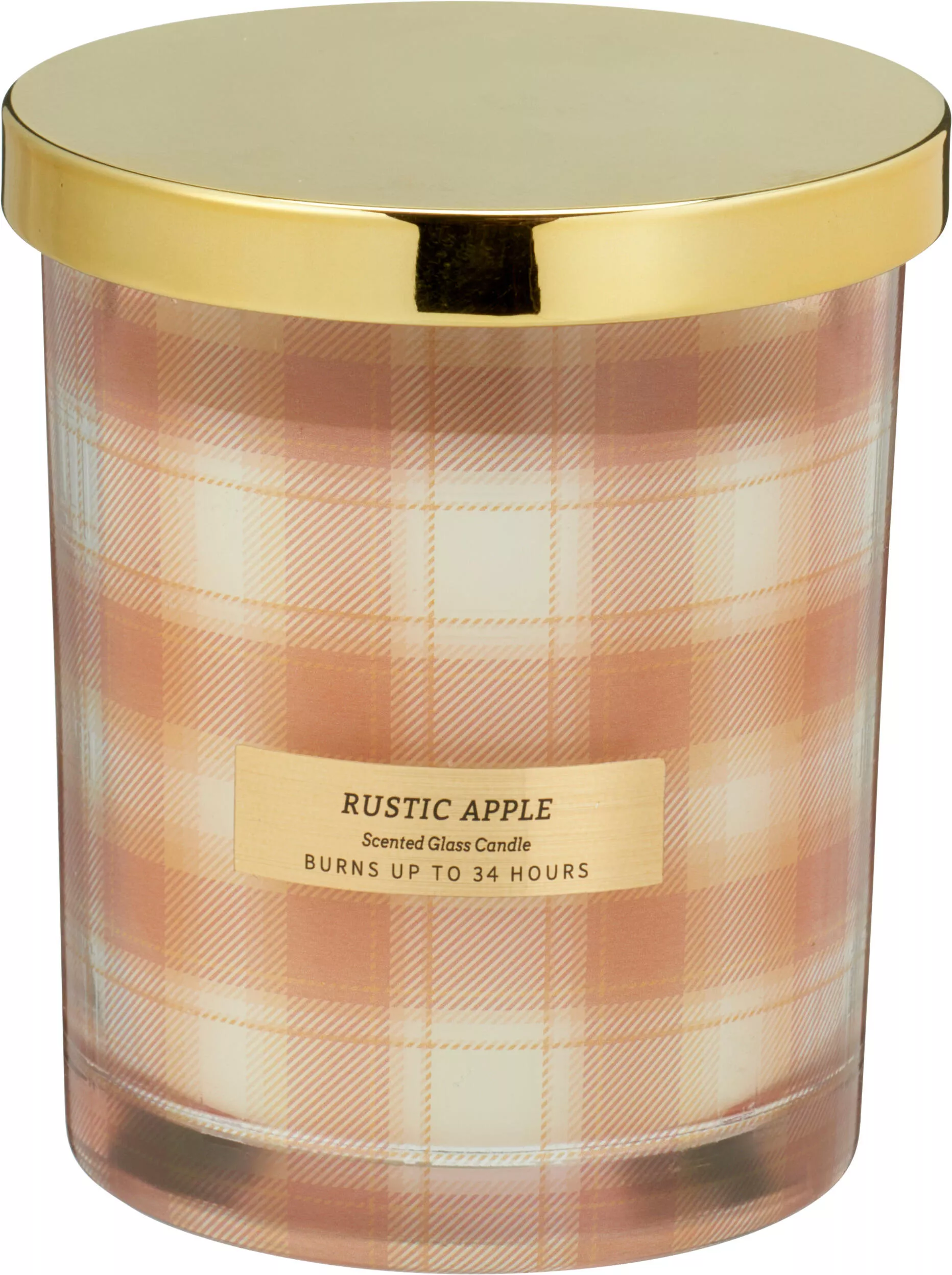 Bougie dans pot en verre HERBST