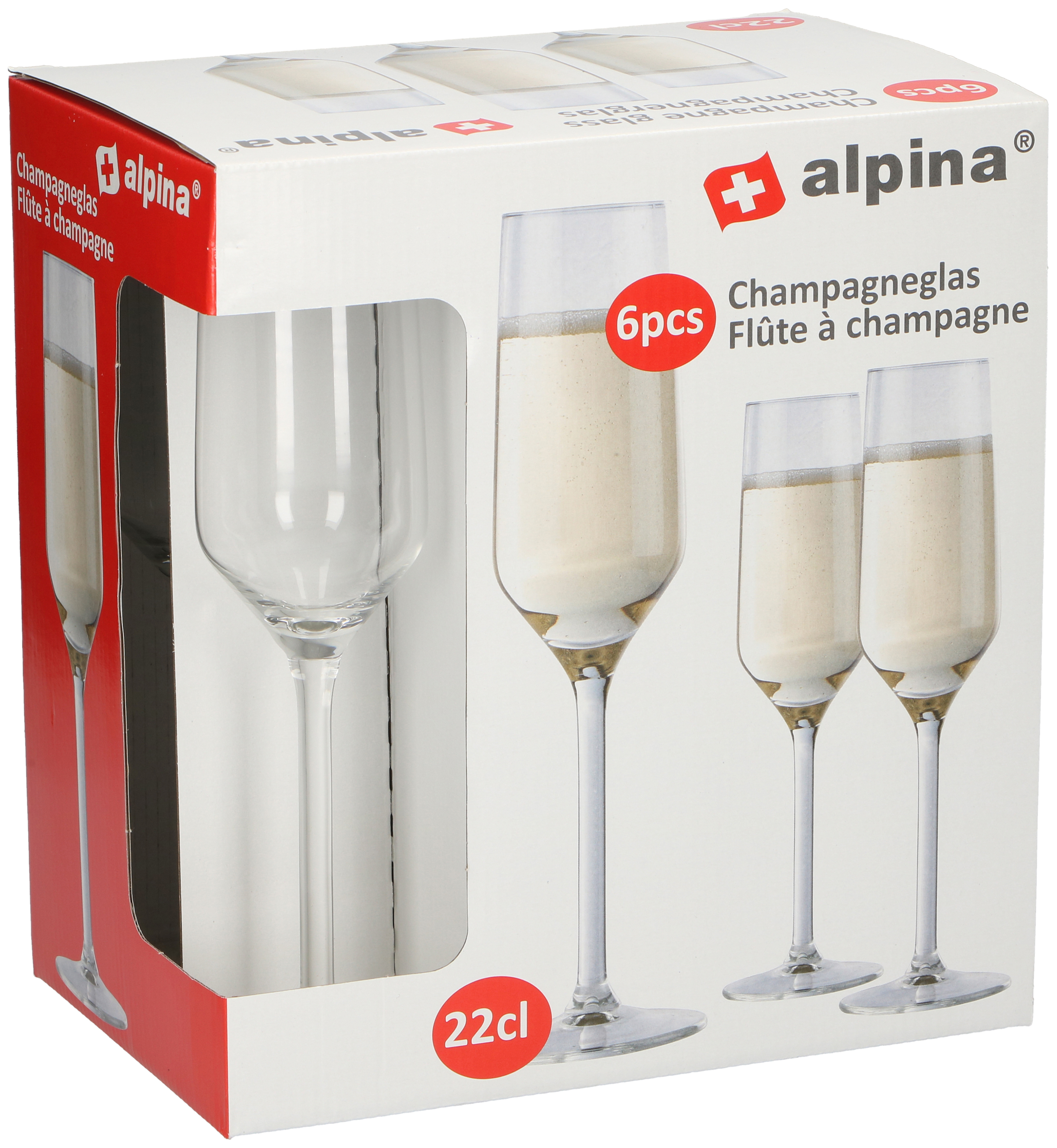 Sektgläser Set 6tlg. ALPINA Sektgläser Set 6tlg. ALPINA