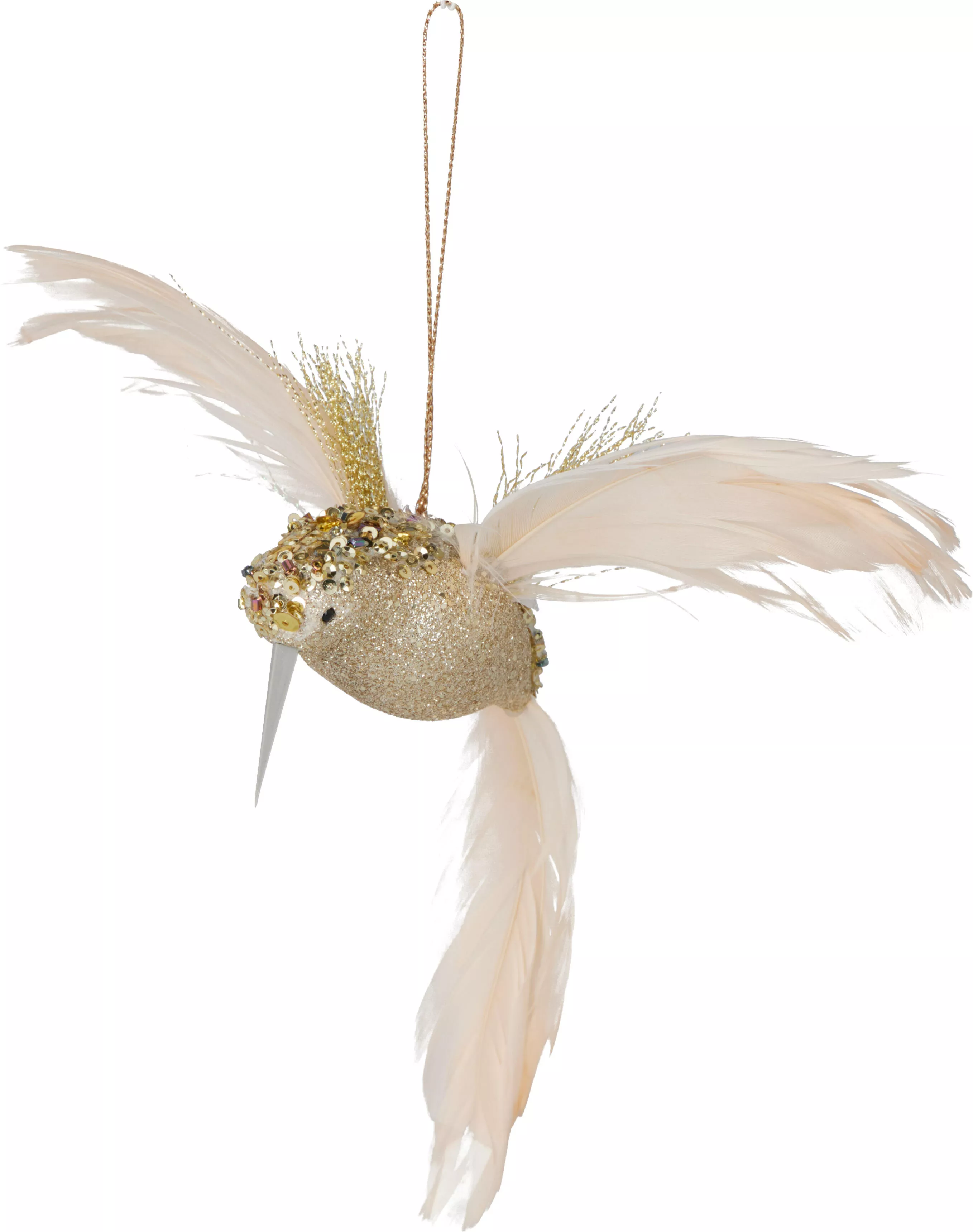 Colibri pailleté à suspendre CHRISTMAS