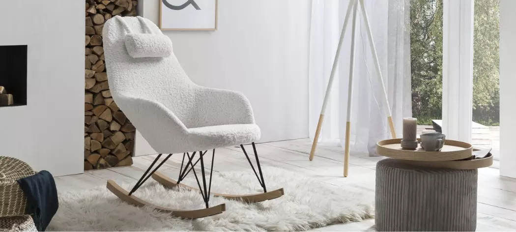 Fauteuil à bascule PRINGSEWU