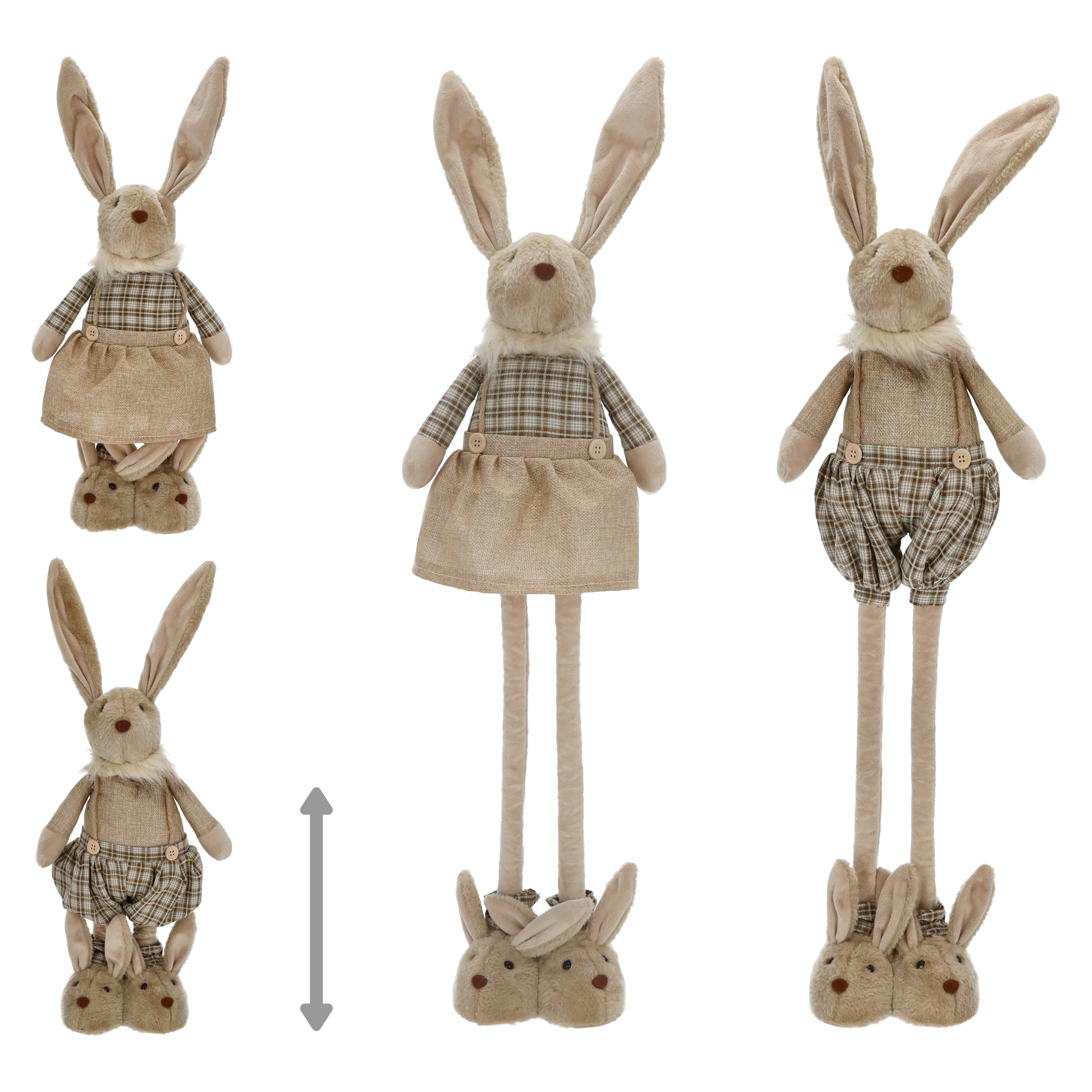 Hase Teleskopbeine HOPPI