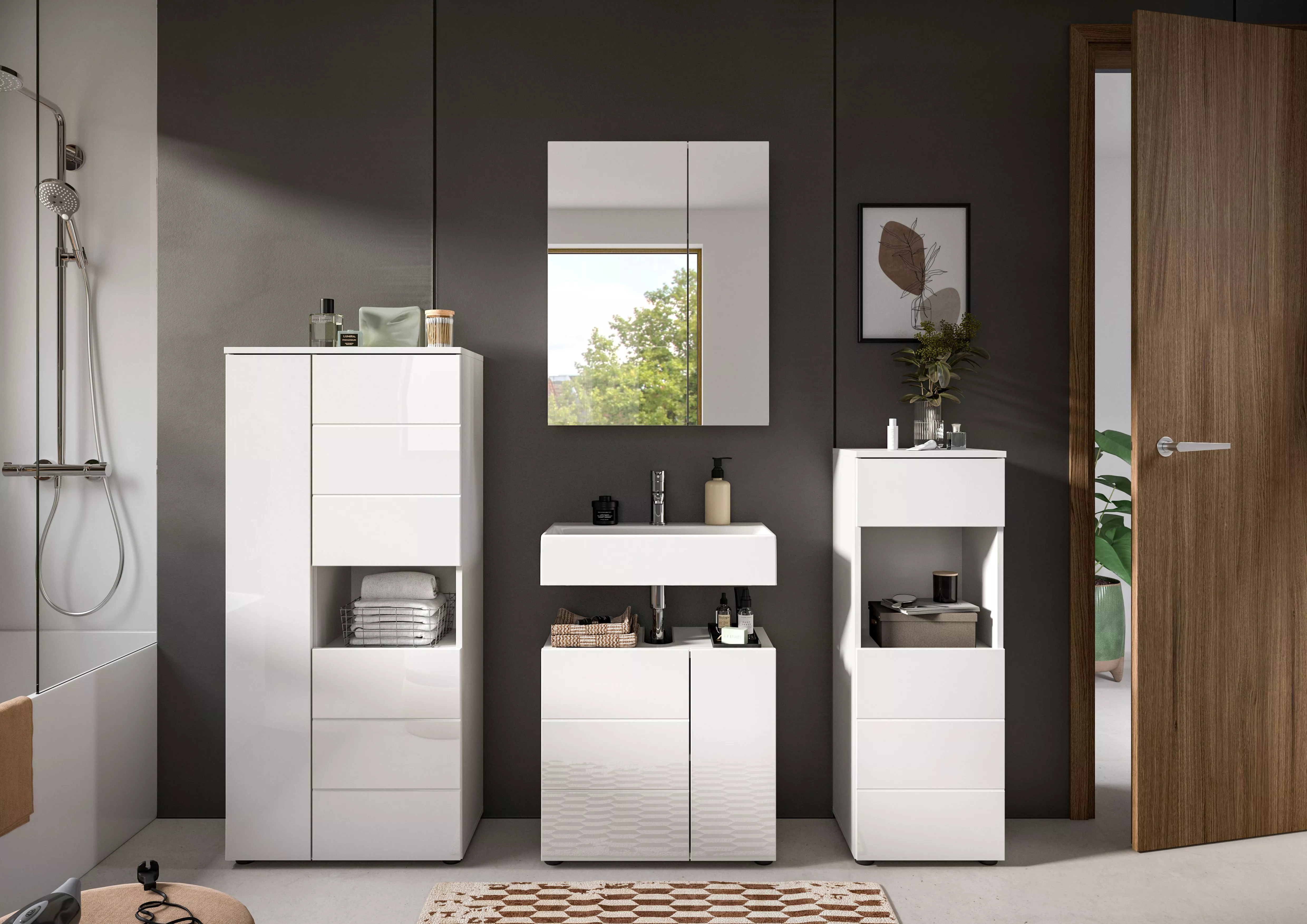 Meuble demi-colonne AMBO
