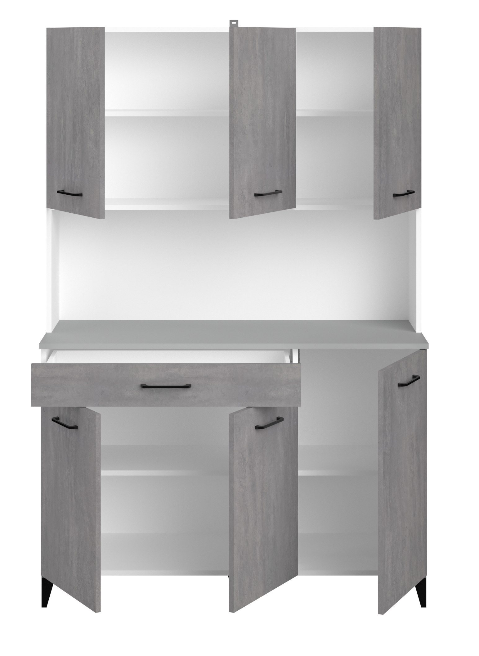 Ensemble avec buffet de cuisine MEMPHIS 6
