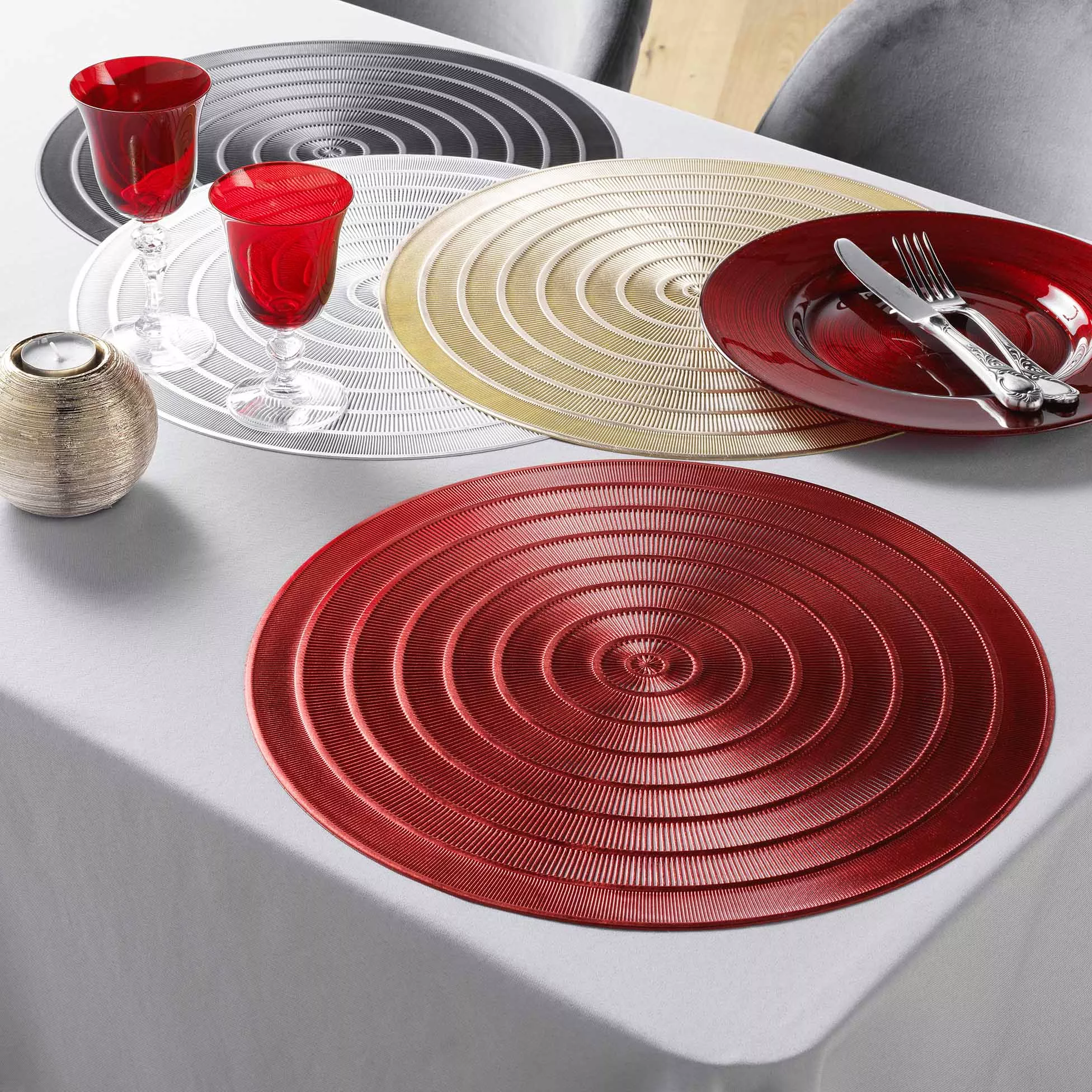 Set de table rond ORIENTAL