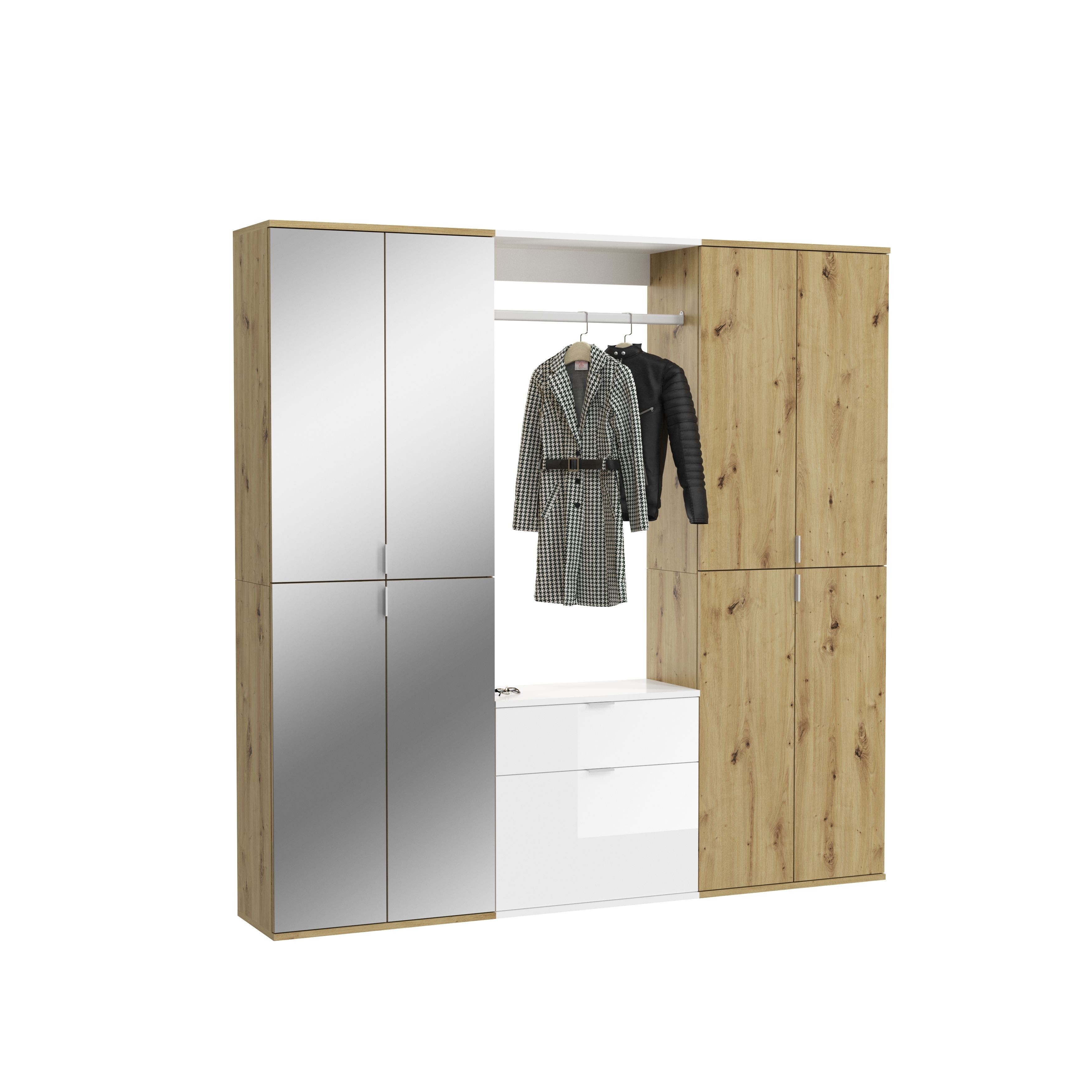 Vestiaire combiné 5 éléments BODITE Vestiaire combiné 5 éléments BODITE