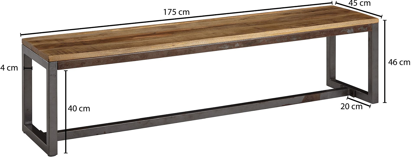 Banc de salle à manger WOHNLING