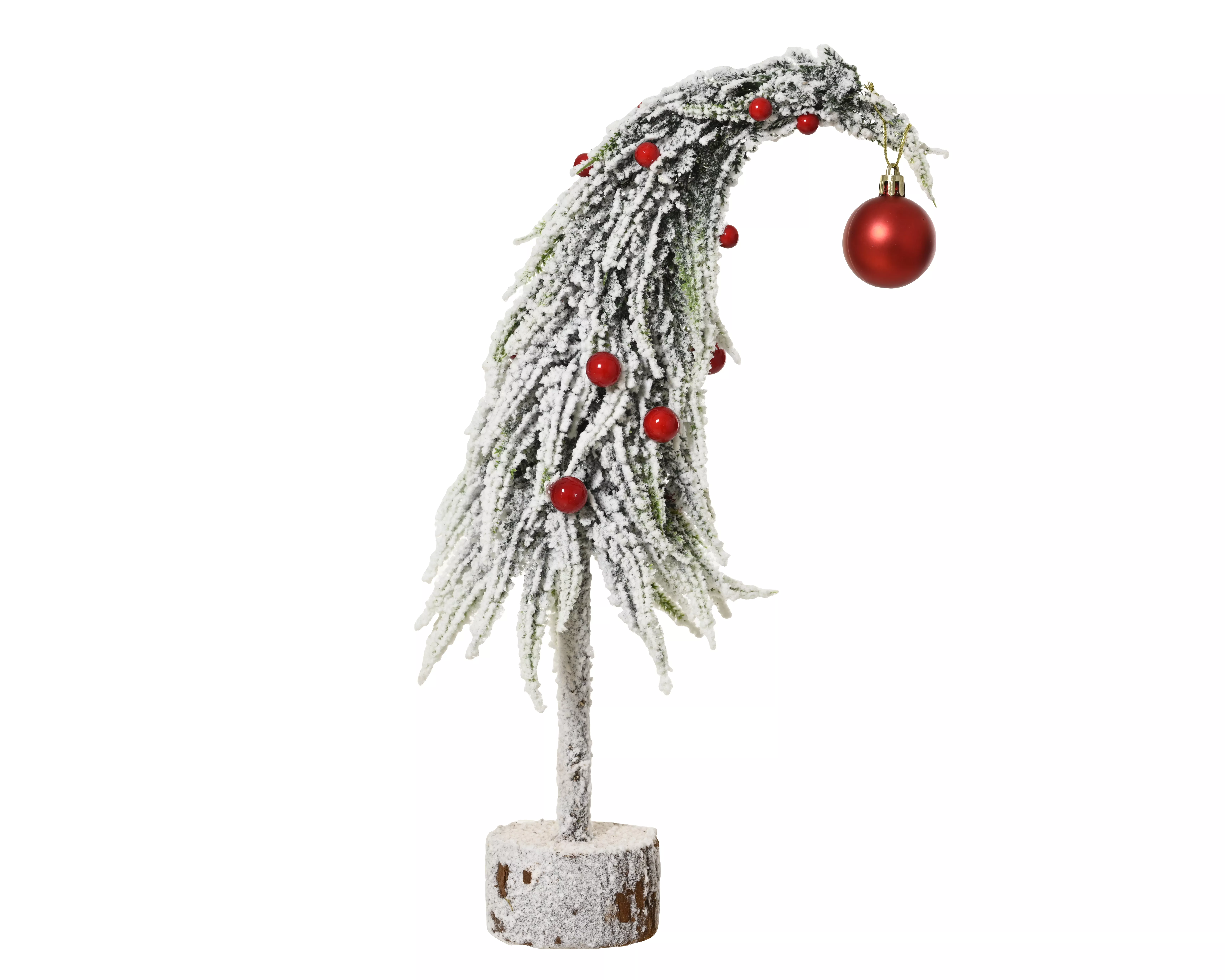 Mini sapin enneigé CHRISTMAS