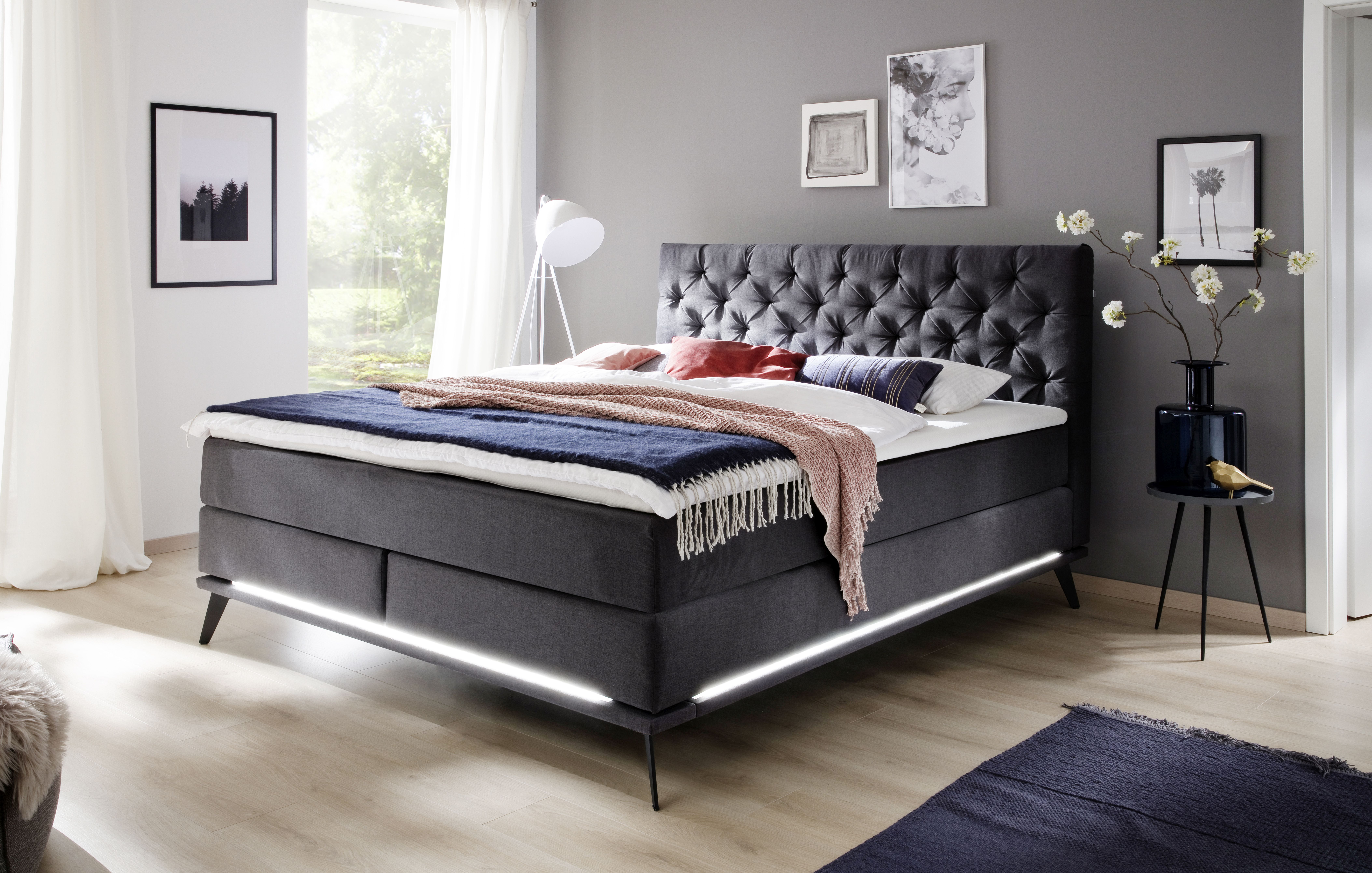Boxspringbett  MILANO