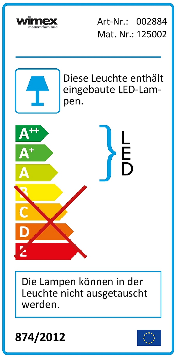 Éclairage pour armoire par lot de 3 885