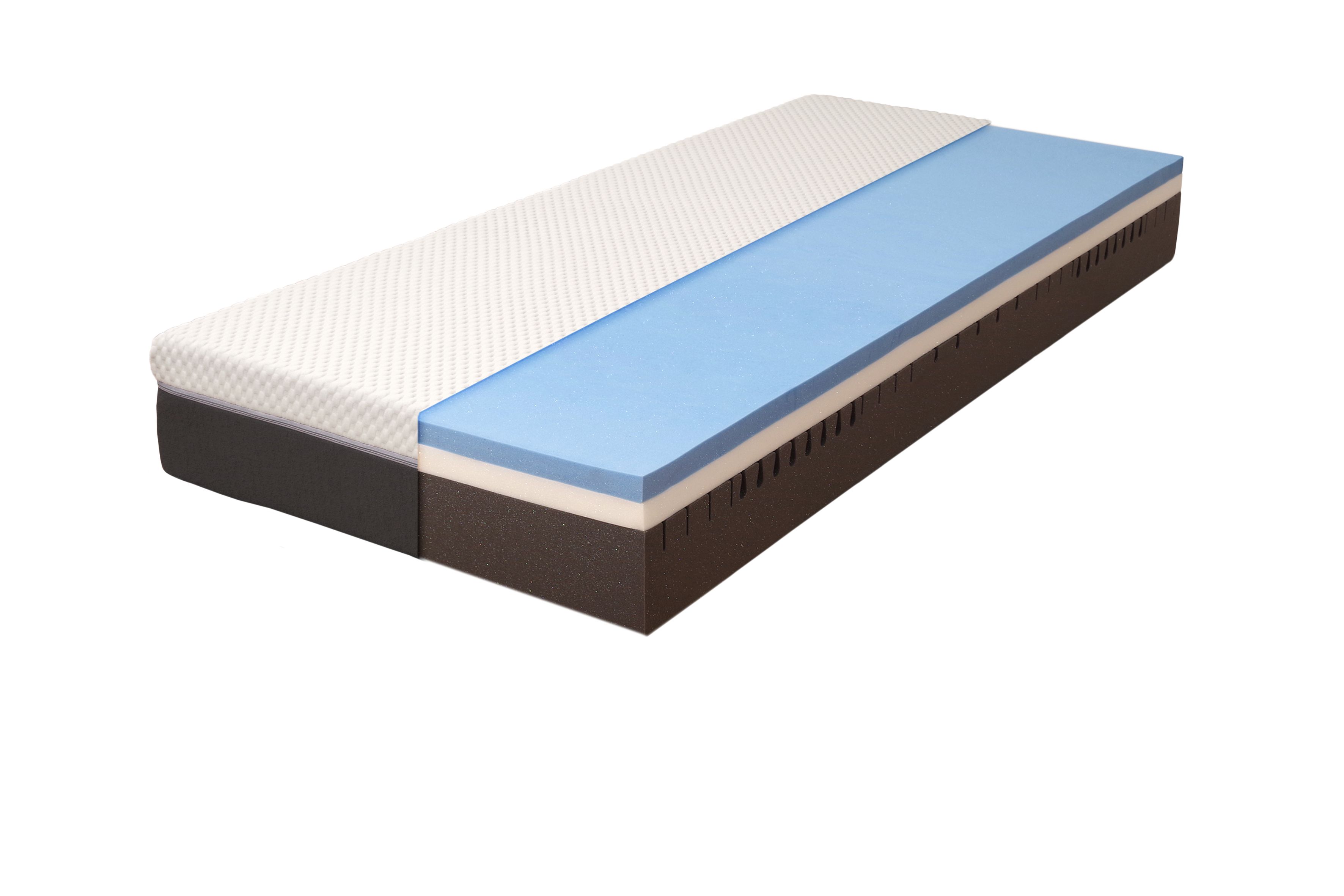 Matelas en mousse viscoélastique 90 x 200 cm V1250 MEMOBLU