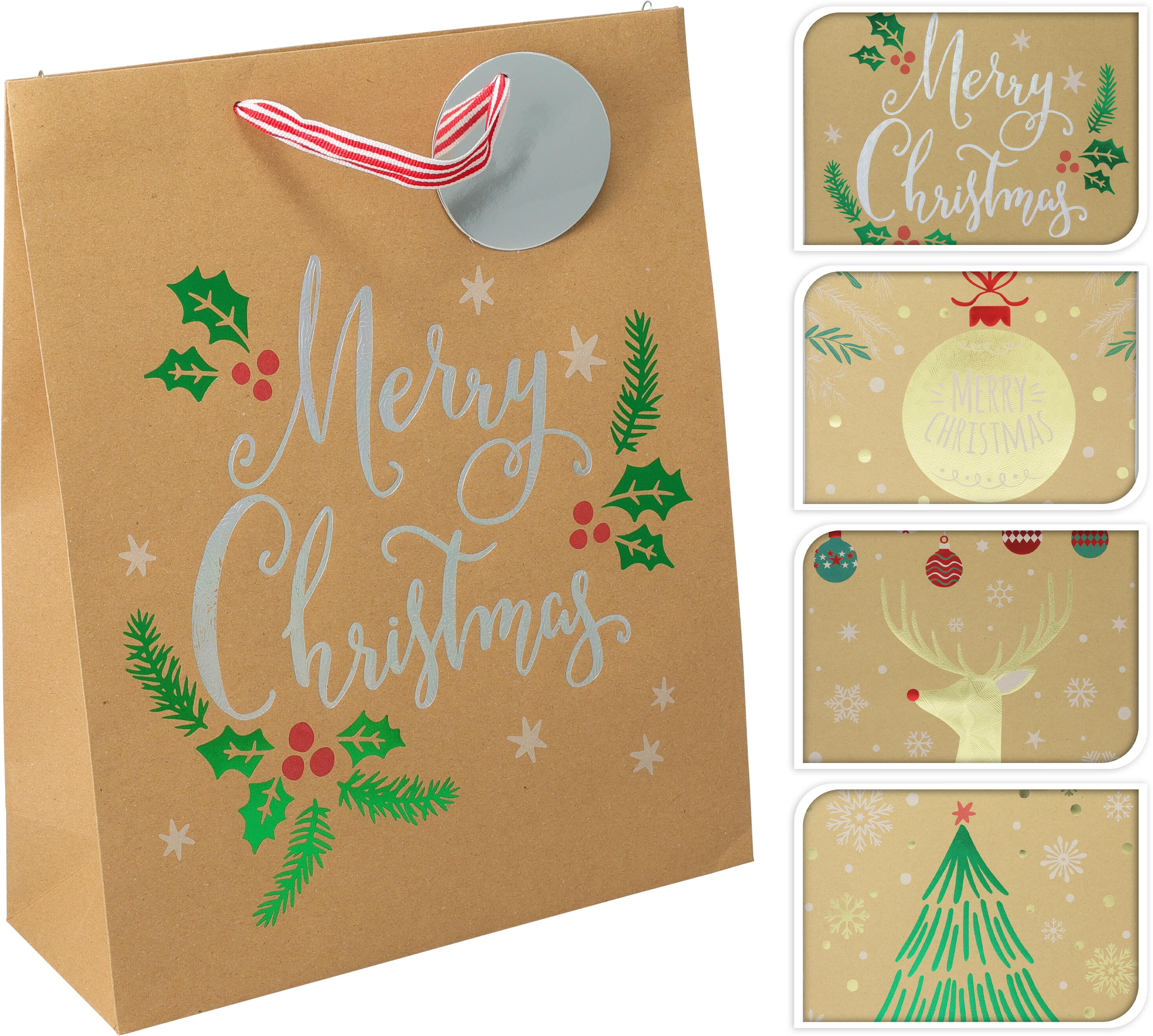 Sac cadeau CHRISTMAS Sac cadeau CHRISTMAS