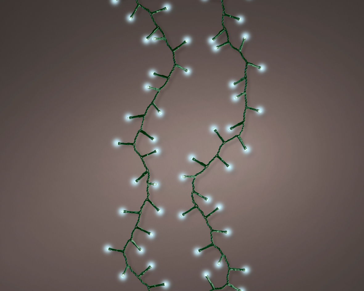 Guirlande LED compacte 10 m ton blanc froid CHRISTMAS LIGHTS