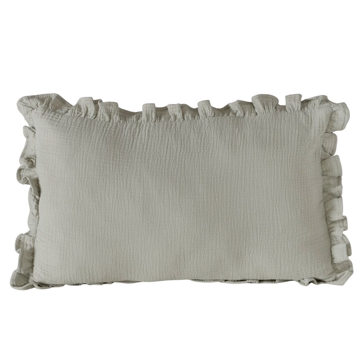 Kissen Rüschen MUSSELIN