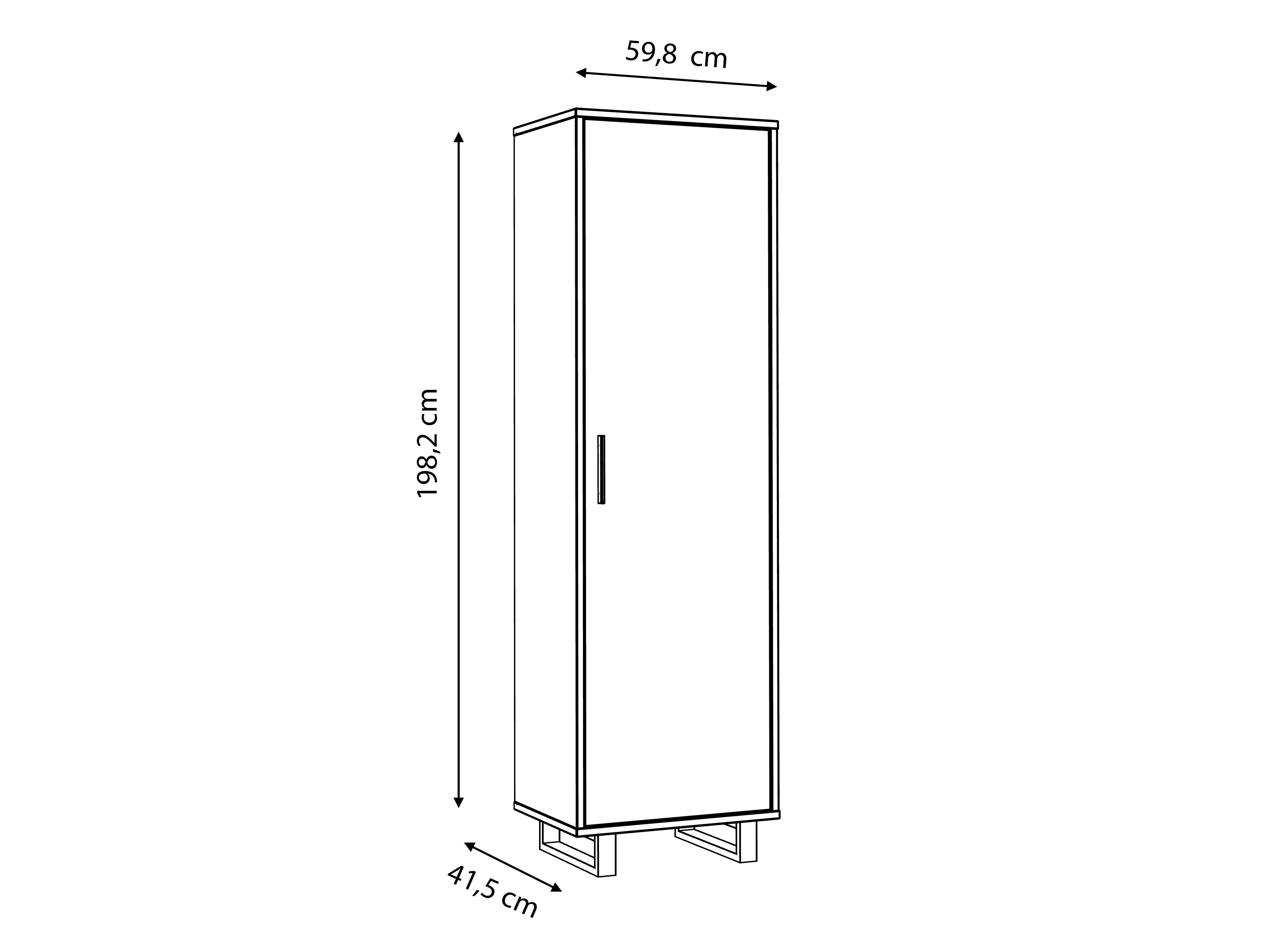 Meuble de penderie MARACAY