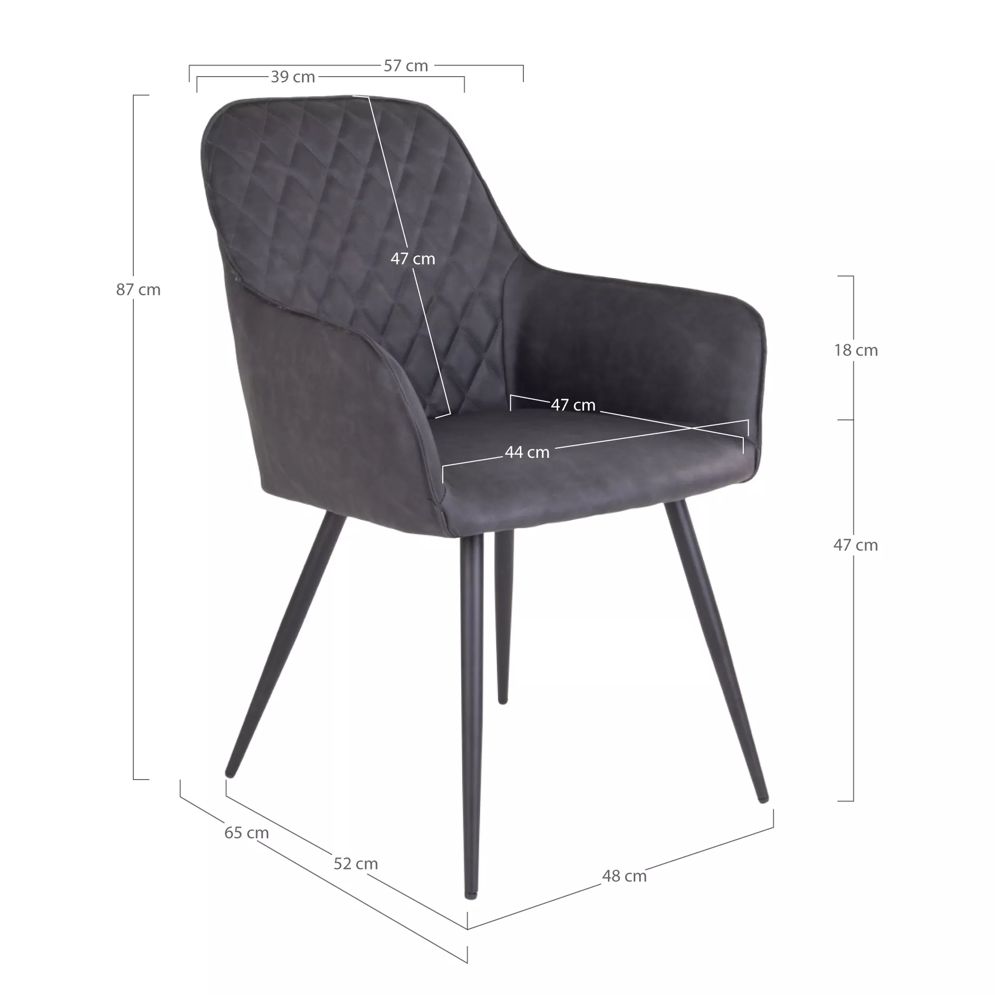 Lot de 2 chaises HARBO