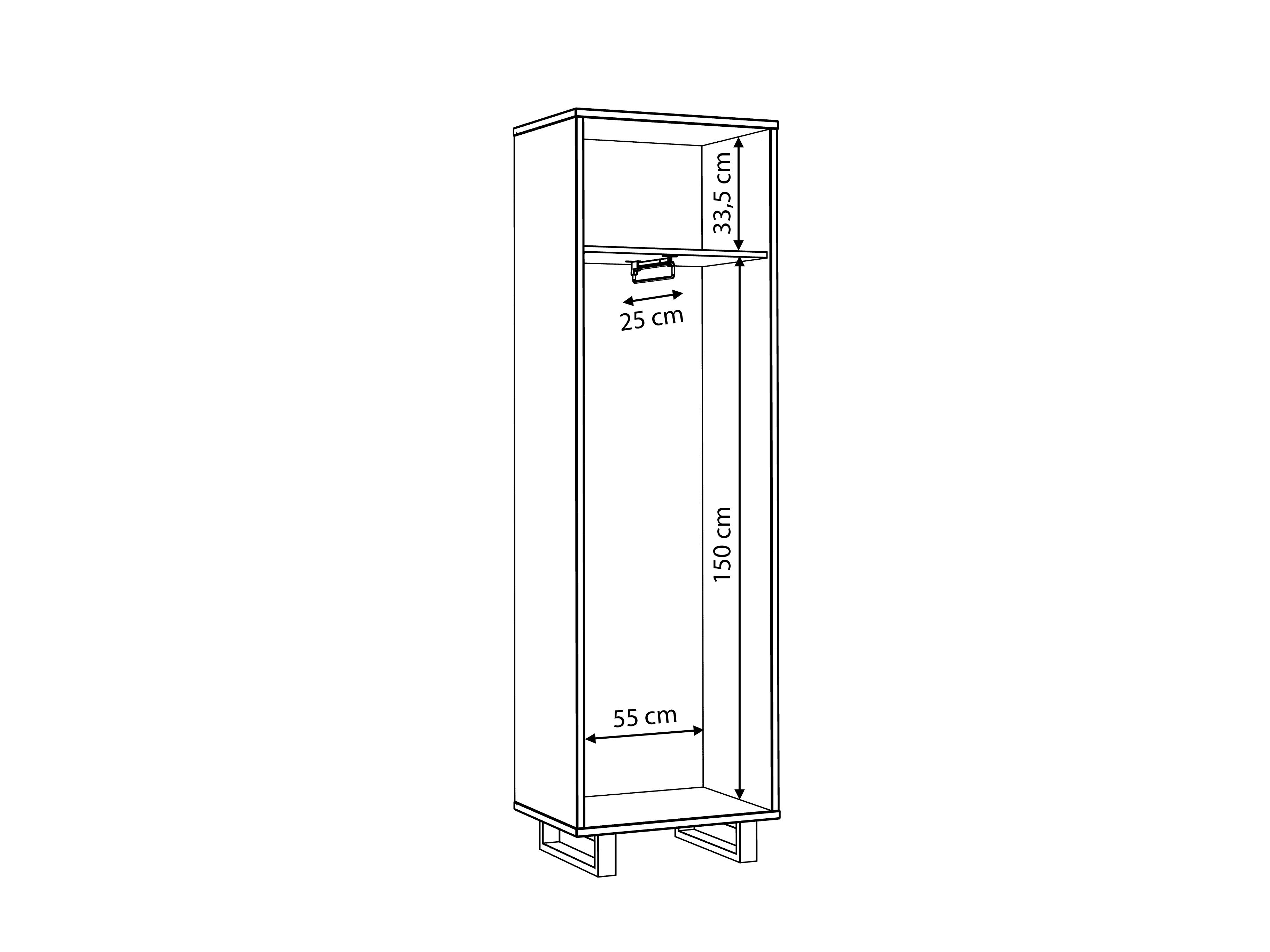 Meuble de penderie MARACAY