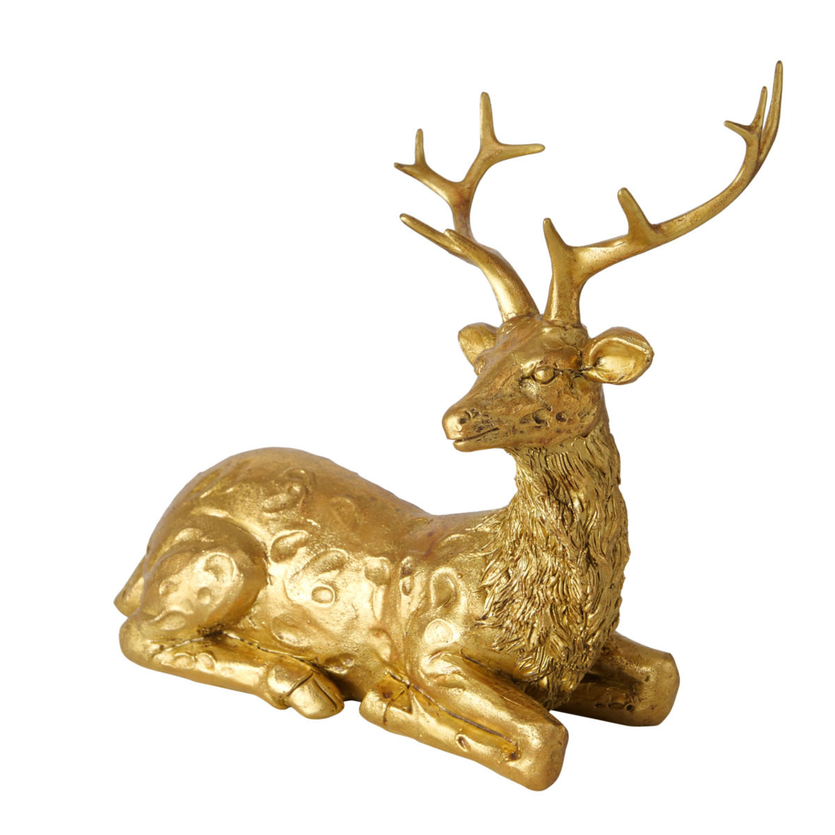 Dekofigur Hirsch gold ROMIO