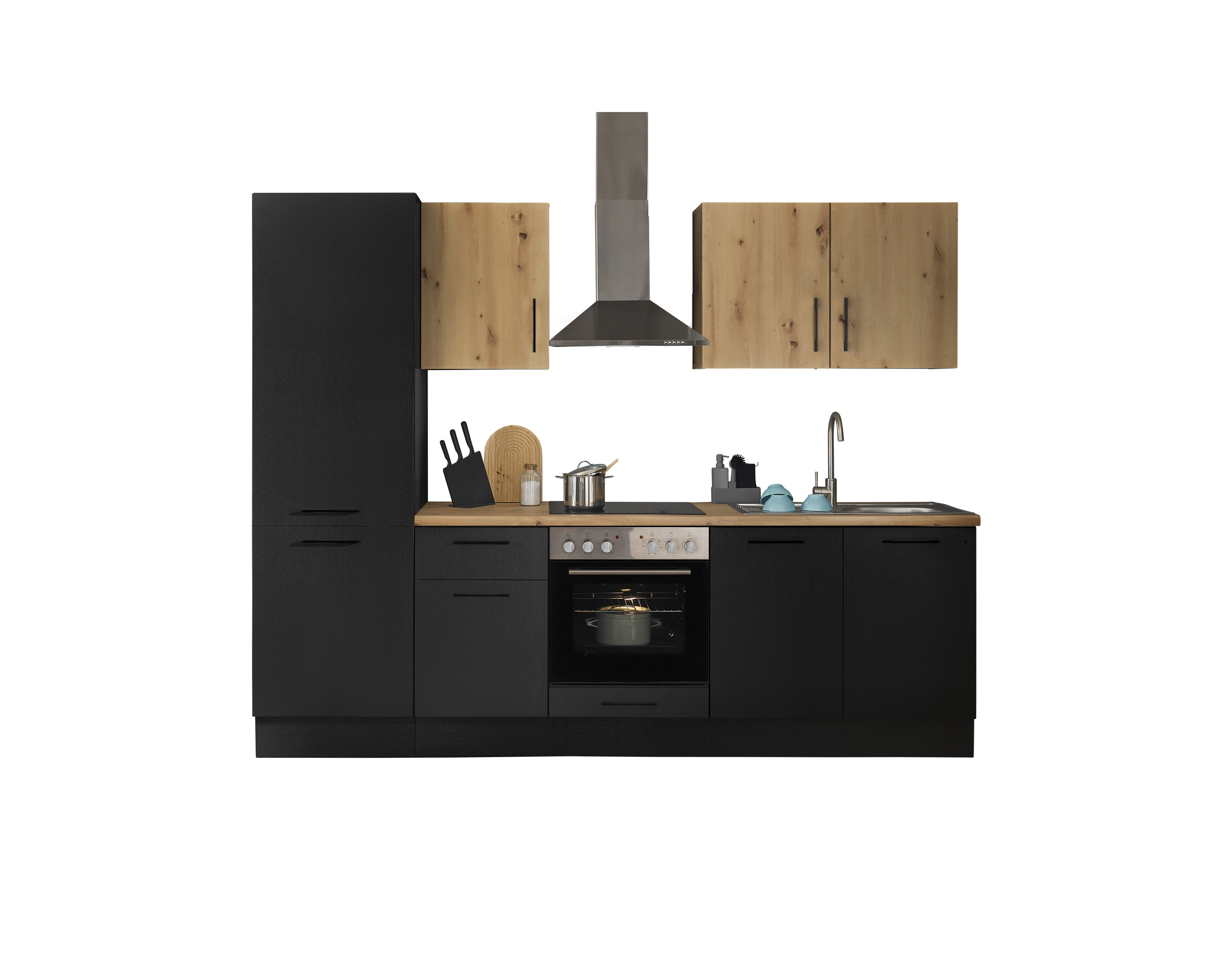 Bloc cuisine avec électroménager CORNWALL (bloc cuisine-réfrigérateur) III Bloc cuisine avec électroménager CORNWALL (bloc cuisine-réfrigérateur) III