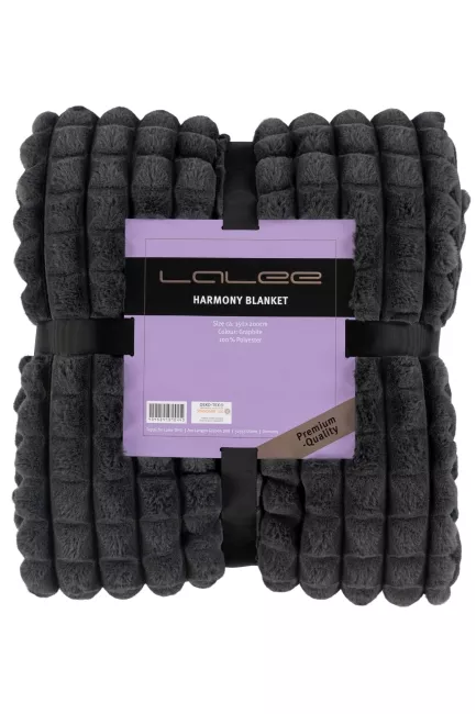 Plaid aspect peluche HARMONY