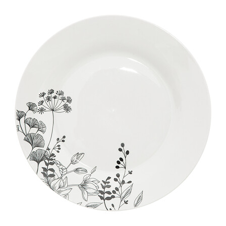 Service de table 18 pièces White Floral Service de table 18 pièces White Floral