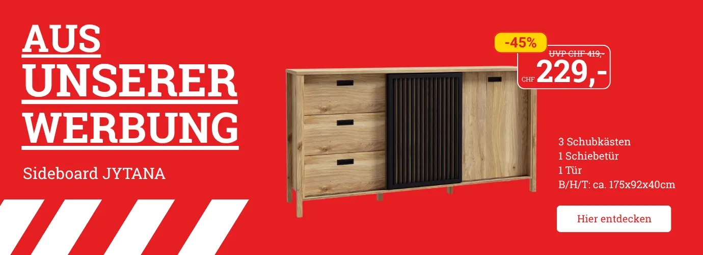 Aus unserer Werbung! Sideboard JYTANA. Hier entdecken>