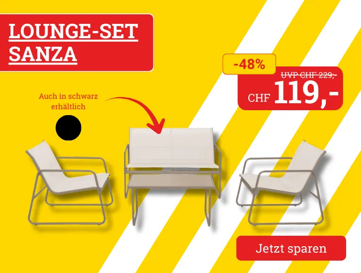 Gartenmöbel Lounge-Set SANZA - hier entdecken>