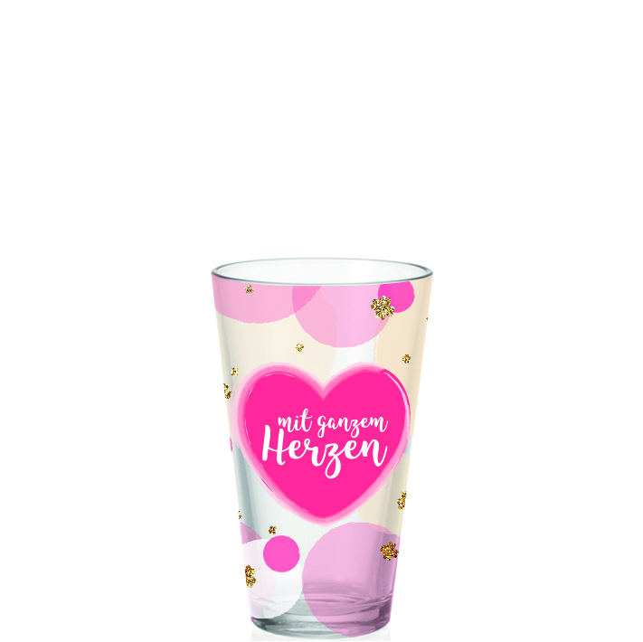 Verre long drink Von Herzen