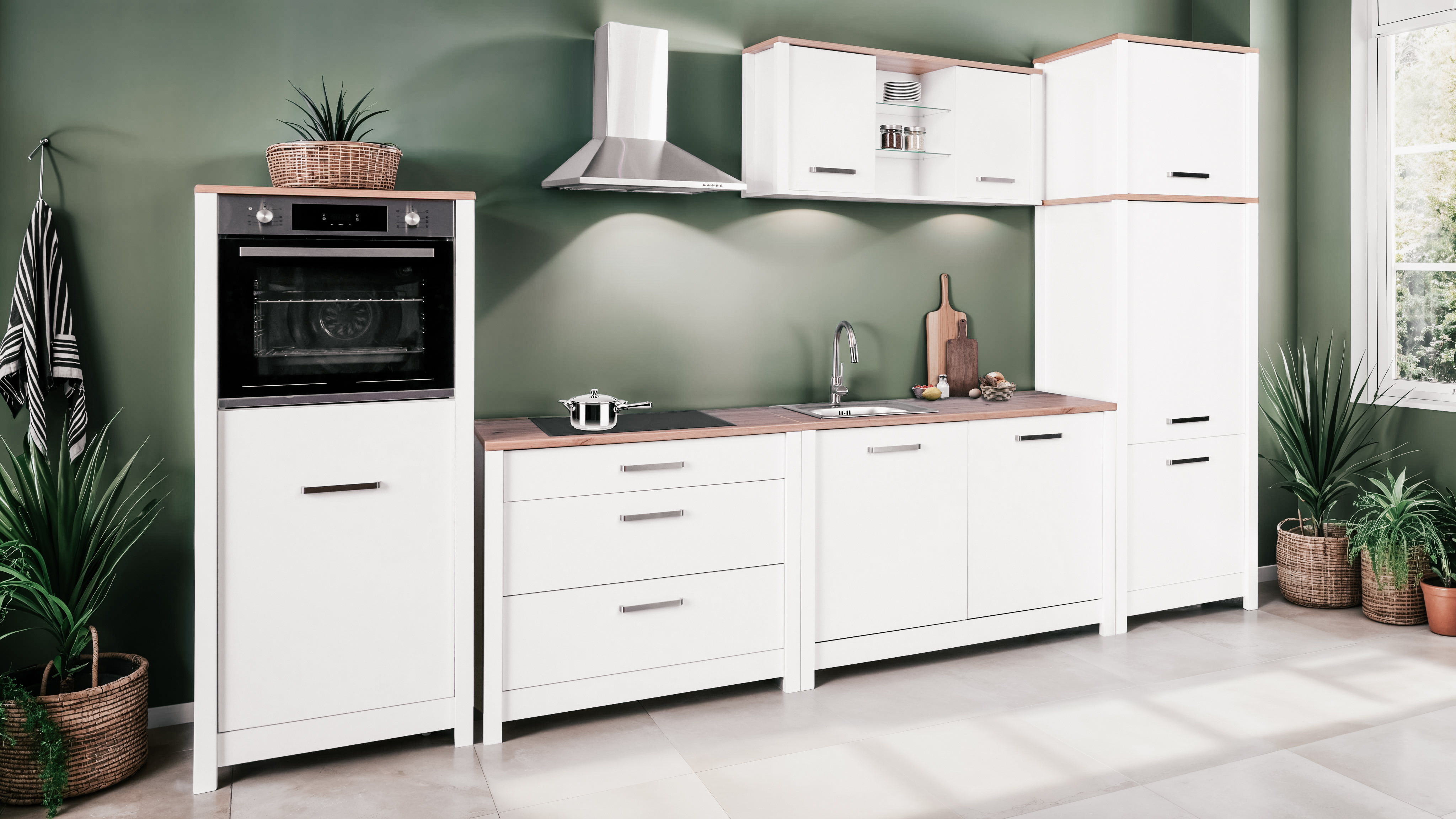 Bloc cuisine sans électroménager 7 SICILIA Bloc cuisine sans électroménager 7 SICILIA