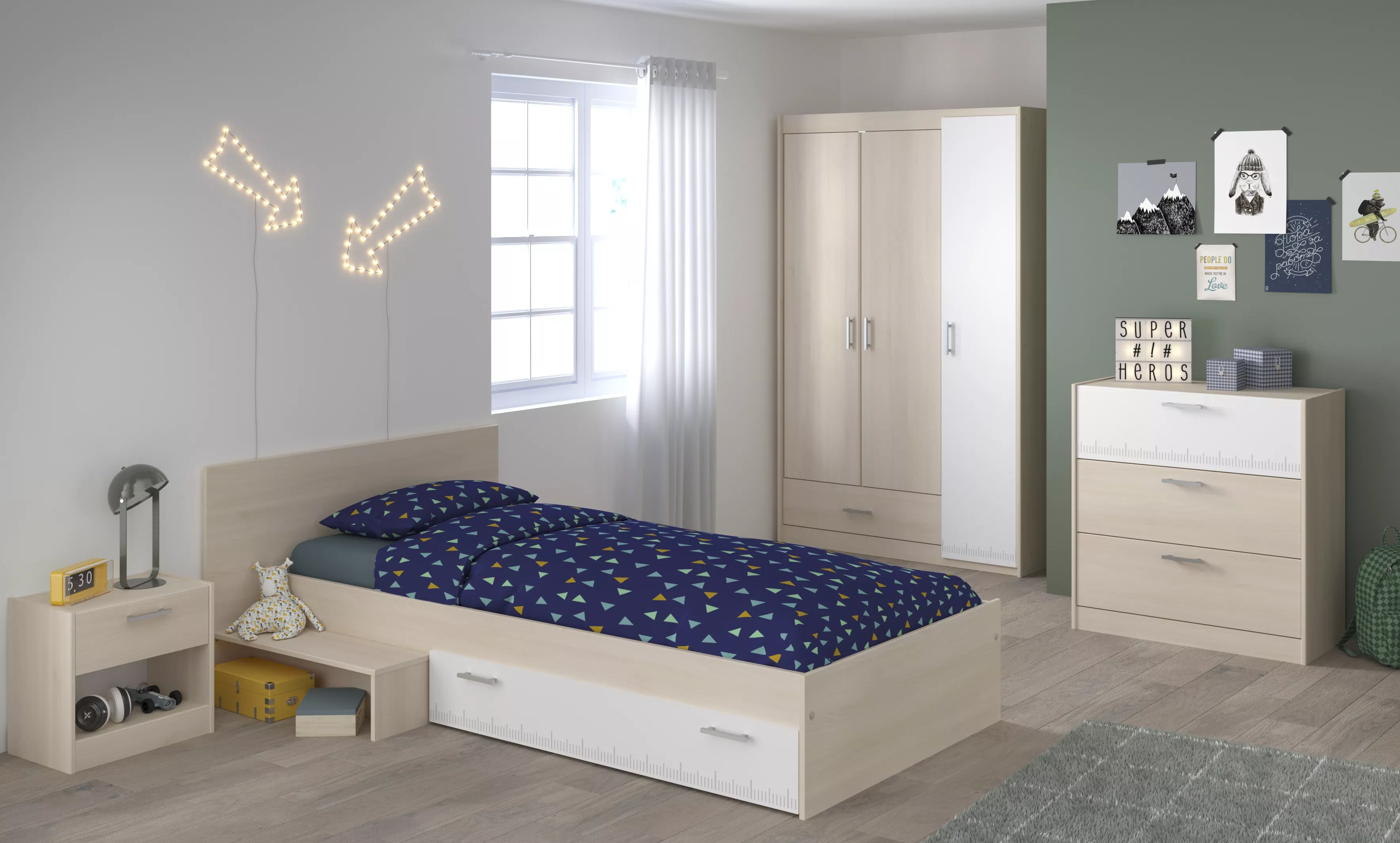 Chambre d'ado CHARLY 12
