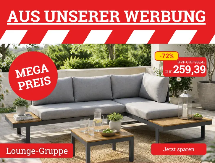 MEGA PREIS! Loungegruppe - jetzt richtig sparen>