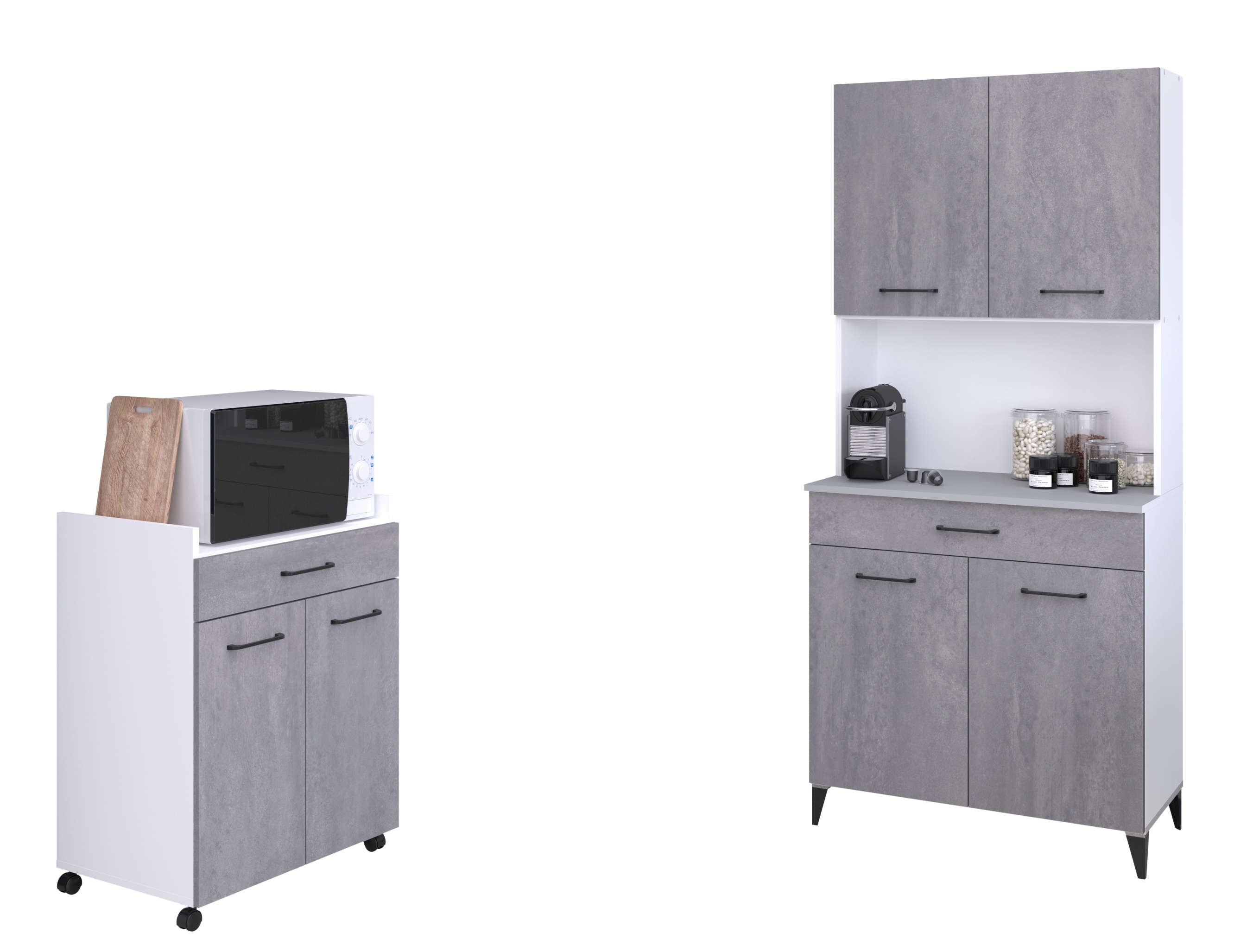 Ensemble avec buffet de cuisine MEMPHIS 1 Ensemble avec buffet de cuisine MEMPHIS 1