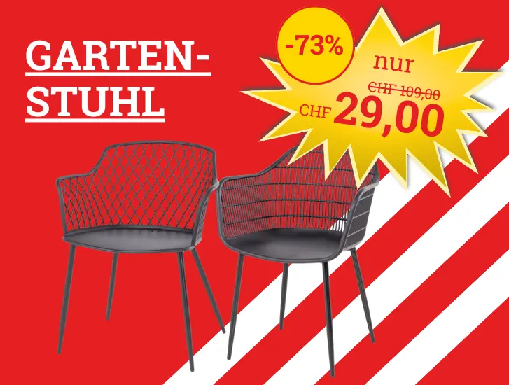 Gartenstuhl zum MEGA Preis! Hier entdecken