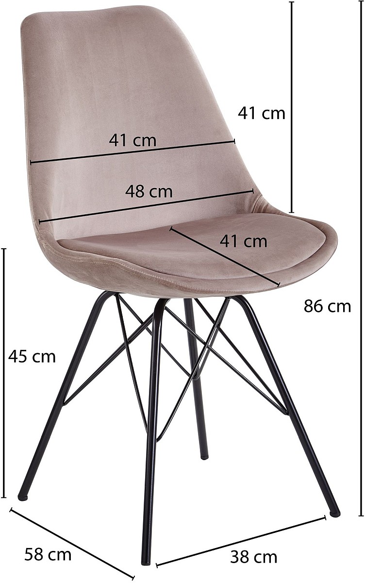 Esszimmerstuhl 2er-Set WOHNLING