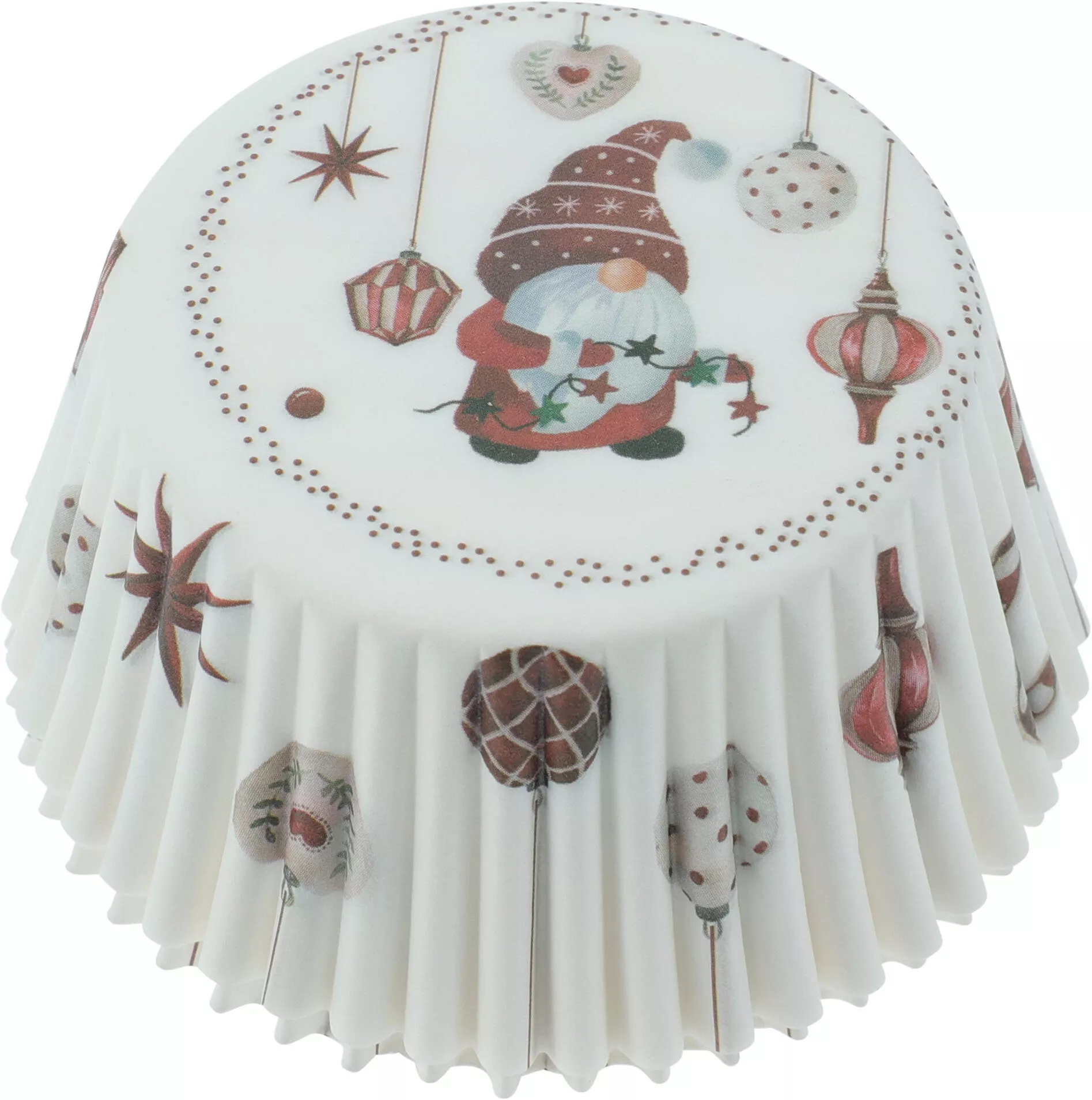 Muffinförmchen Wichtel 100Stk. CHRISTMAS