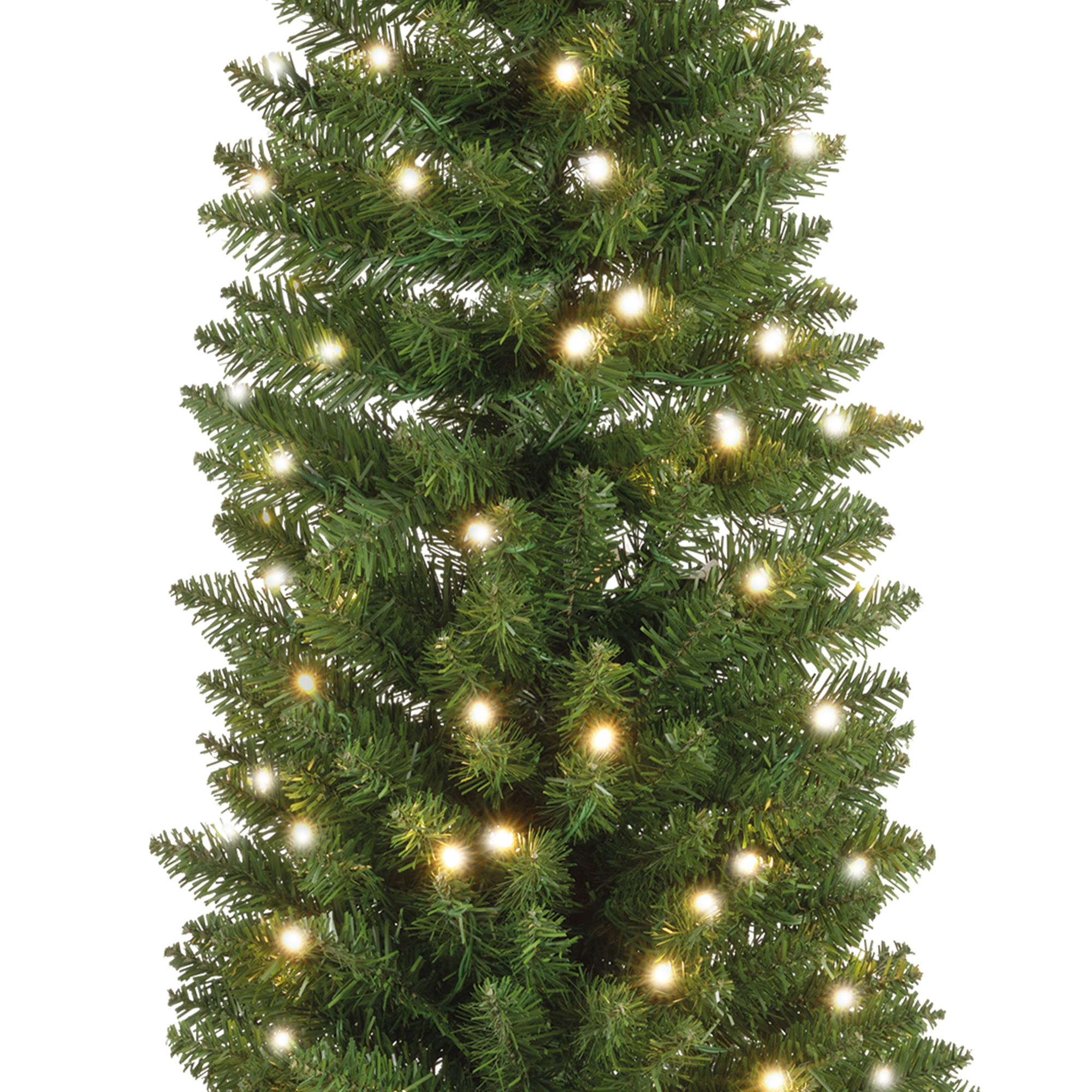 Tannenbaum 210cm mit LED Lichterkette  PENCIL KIEFER