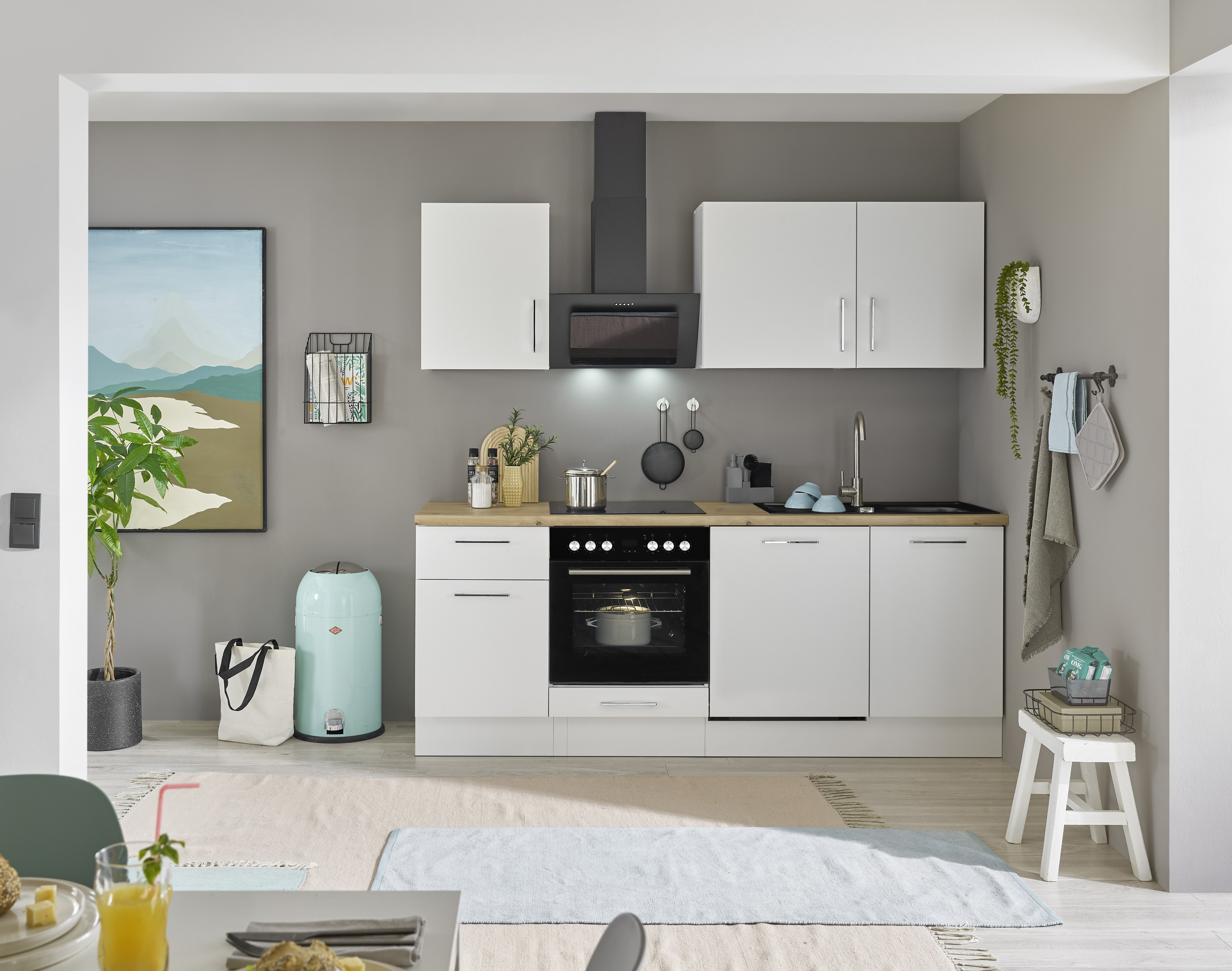 Bloc cuisine avec électroménager CORNWALL (bloc cuisine-lave-vaisselle) II
