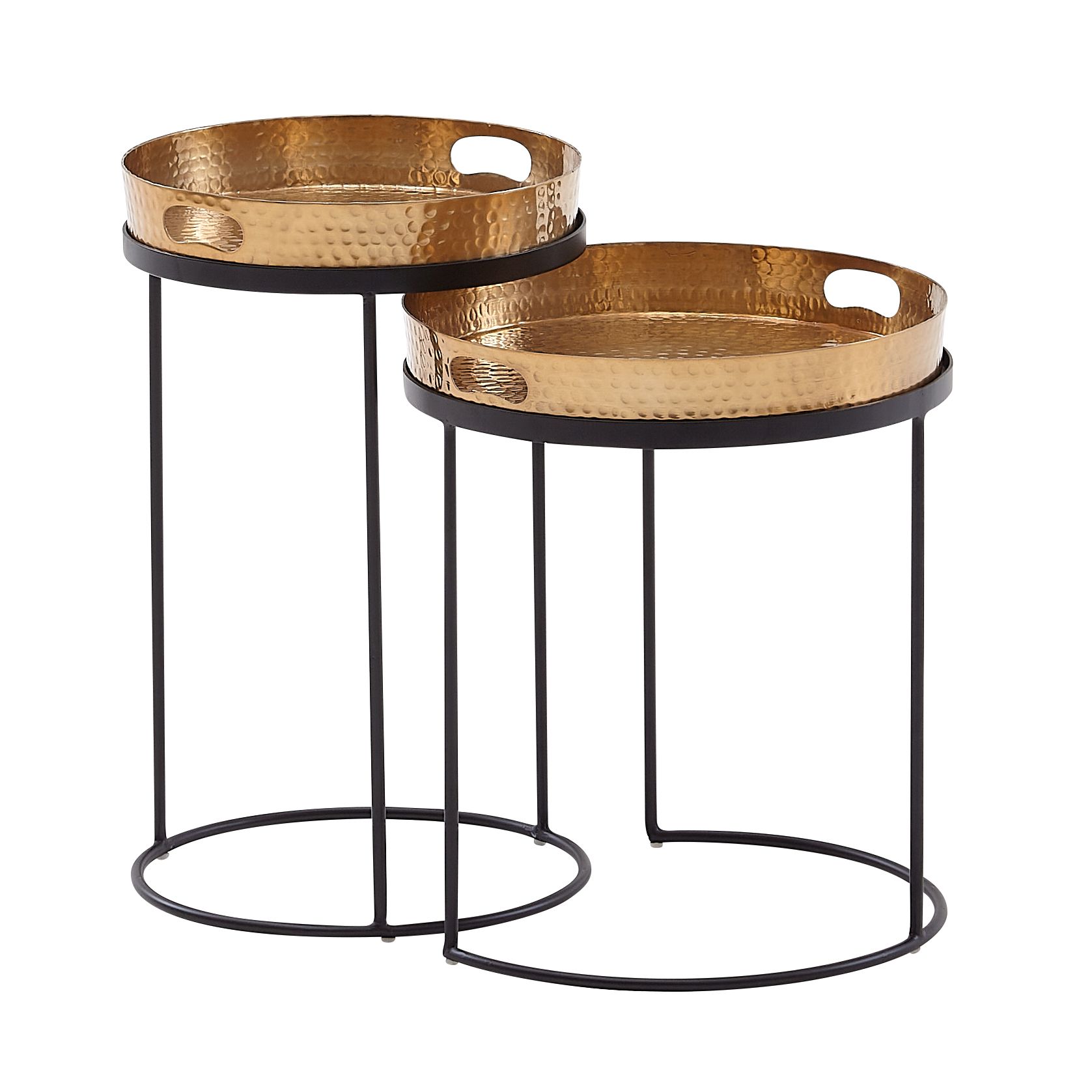 Lot de 2 tables d'appoint PHUKET