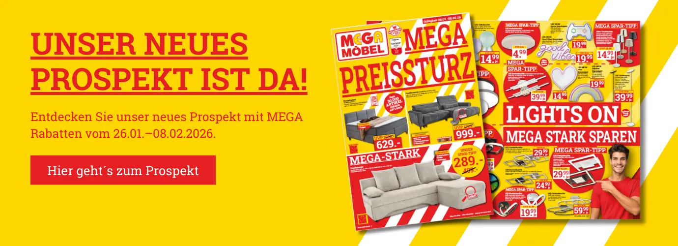 Unser neues Prospekt ist da! Hier entdecken>