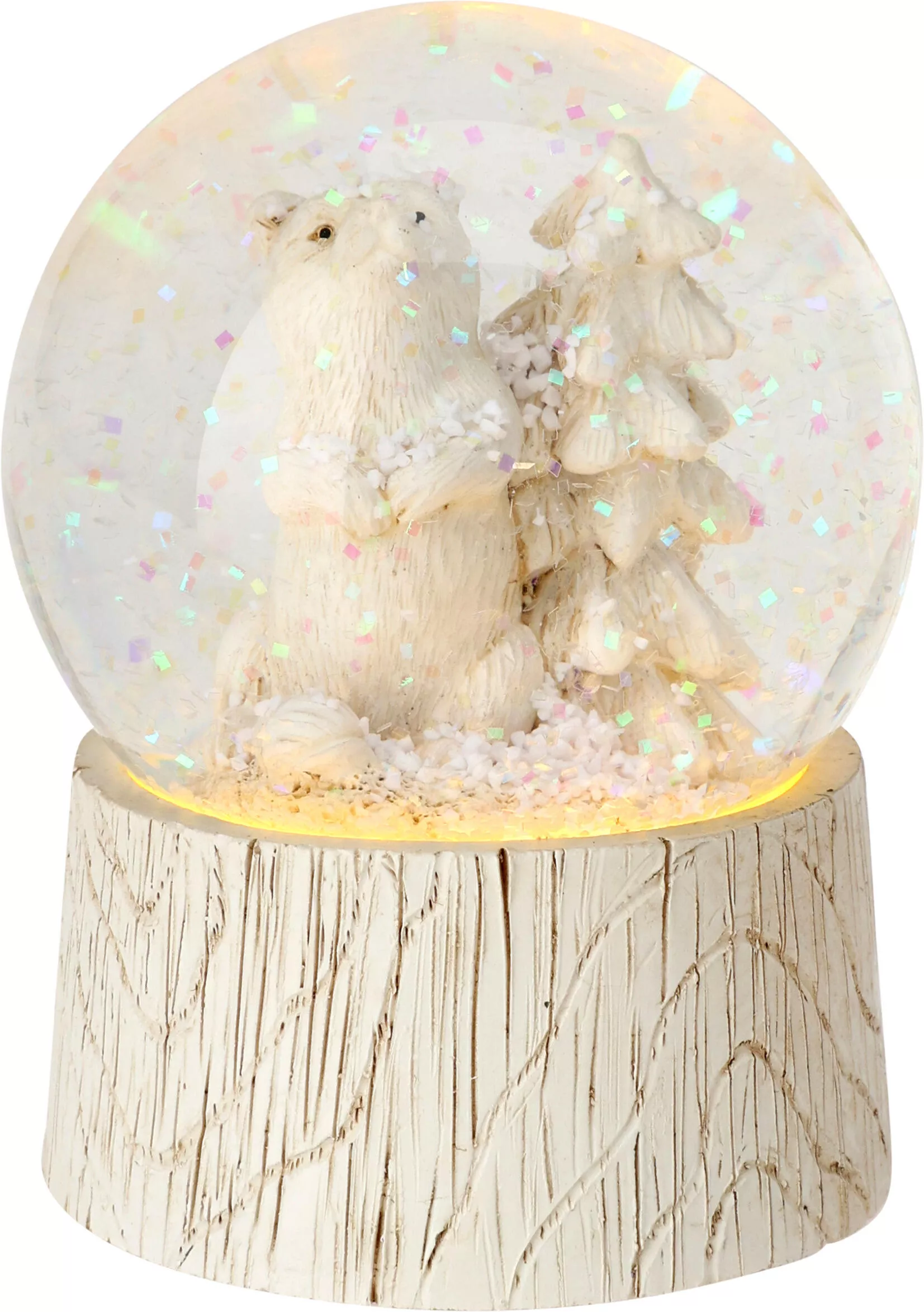 Boule à neige LED CHRISTMAS