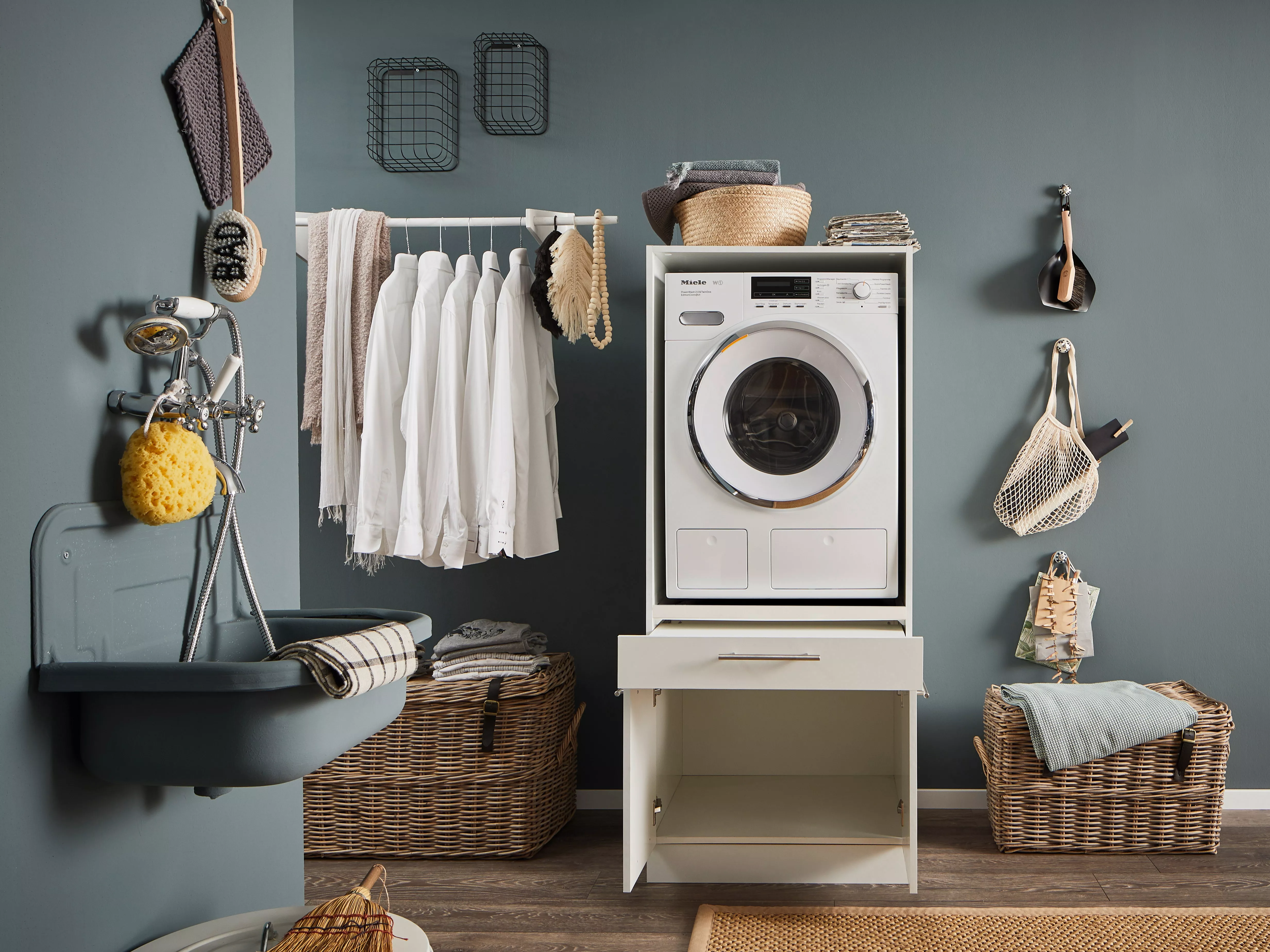 Midischrank mit Gerätefach LAUNDREEZY