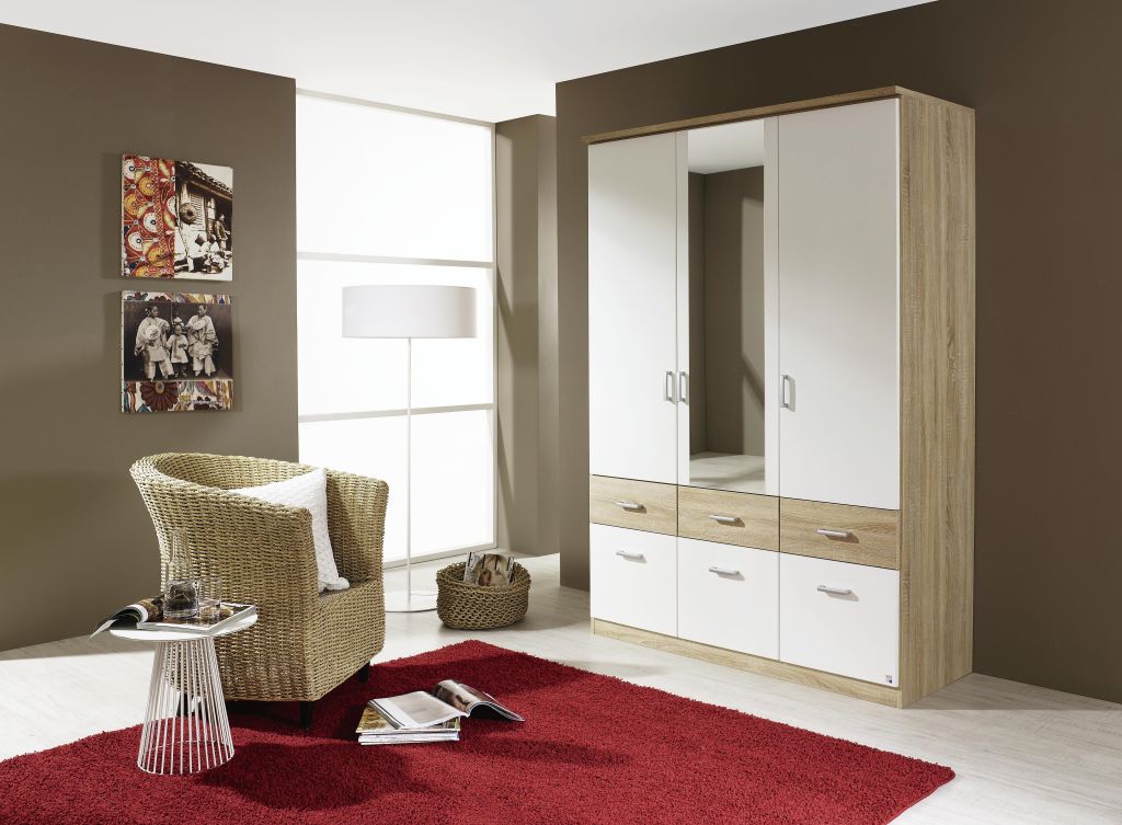 Armoire combinée à portes battantes BREMEN Armoire combinée à portes battantes BREMEN