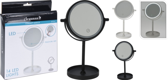 Miroir maquillage à LED