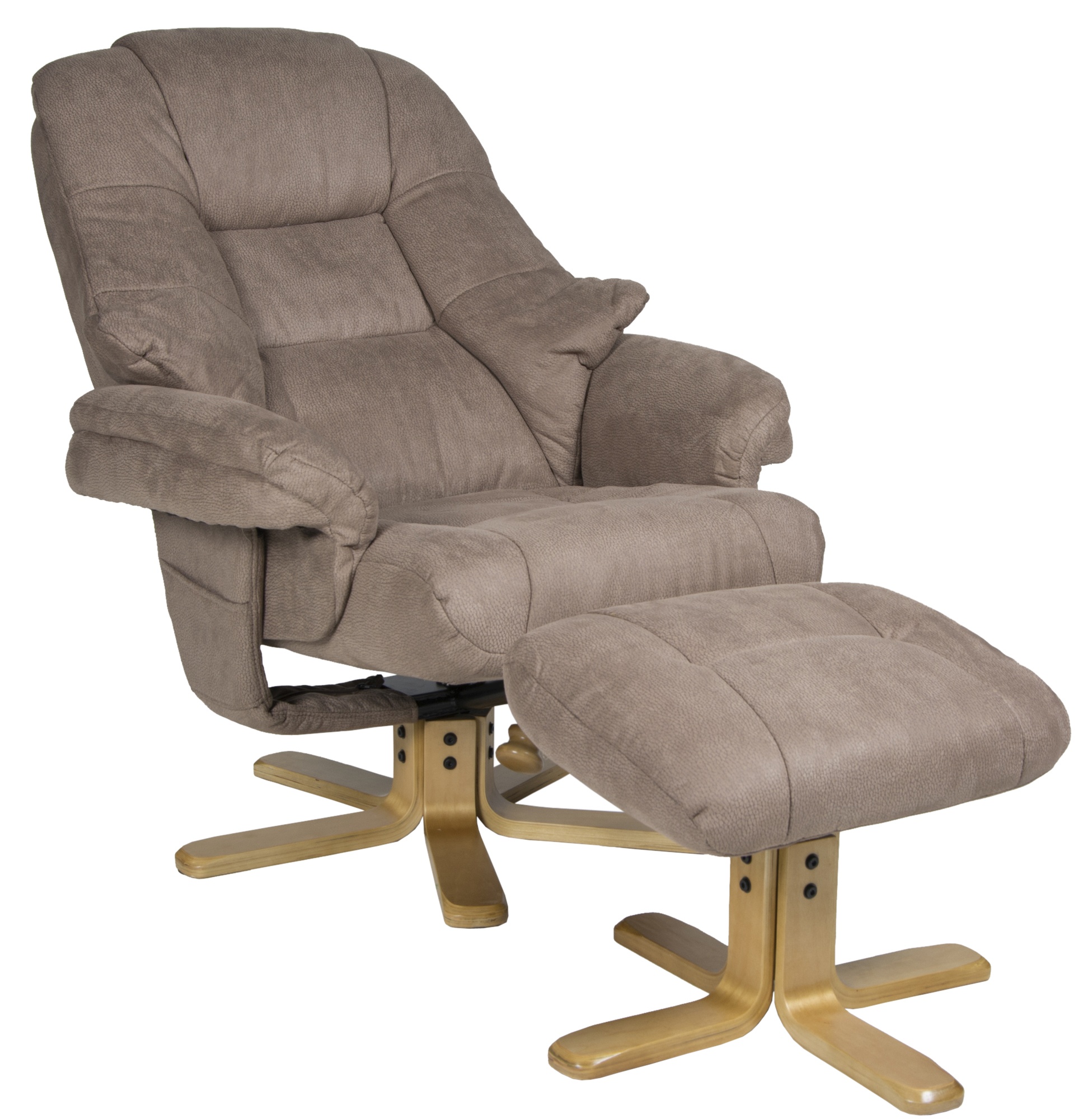 Fauteuil relax avec repose-pied BORDEAUX