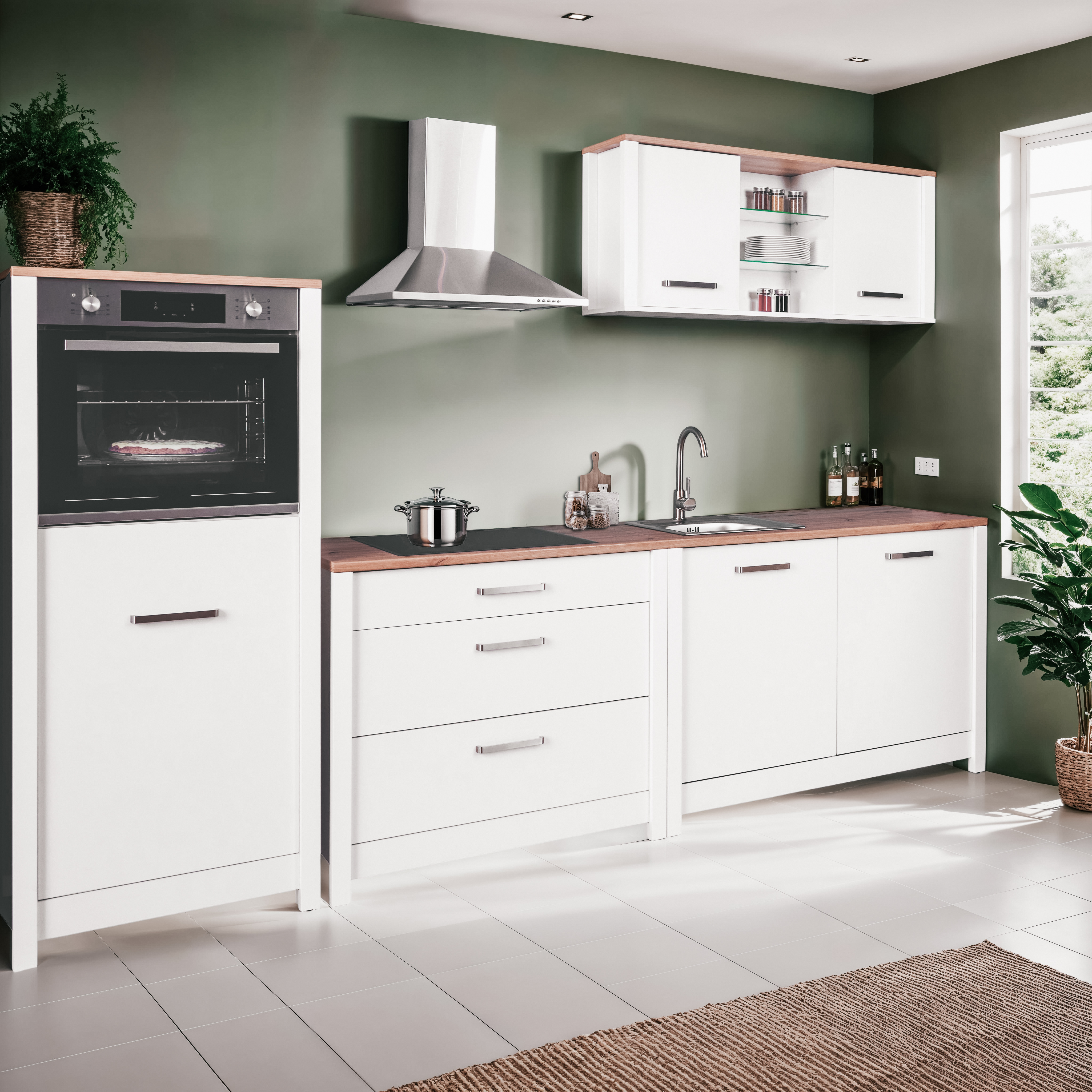 Bloc cuisine sans électroménager 4 SICILIA Bloc cuisine sans électroménager 4 SICILIA