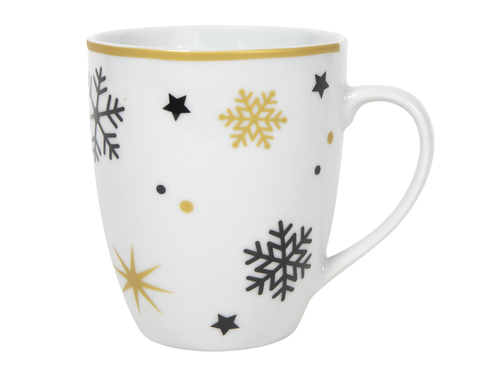 Tasse flocons de neige MERRY CHRISTMAS