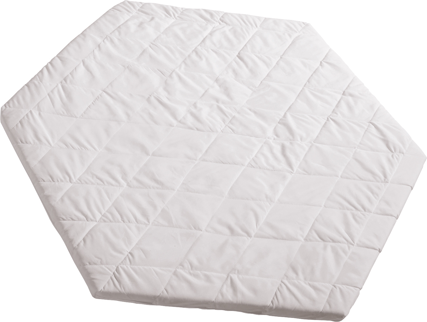 Matelas pour parc bébé ton blanc