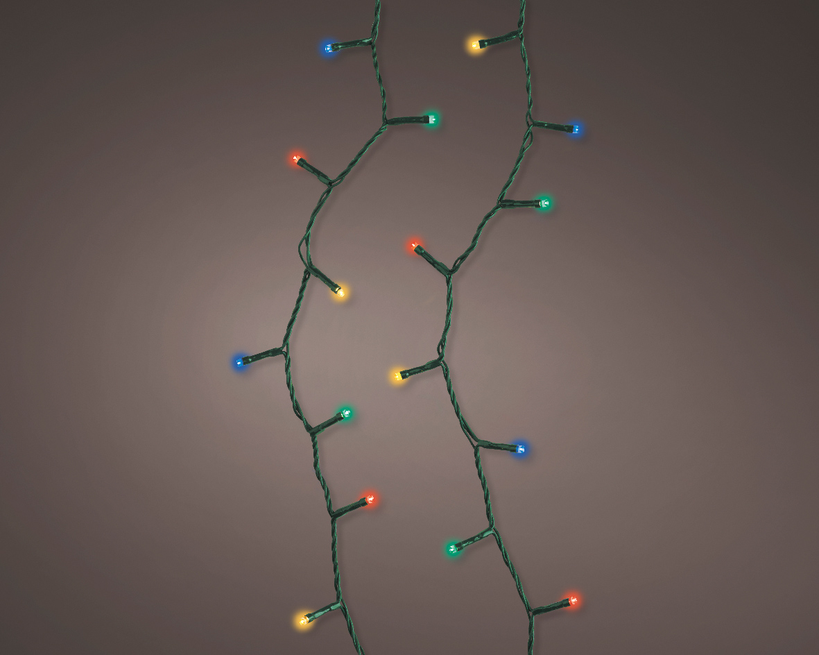 Guirlande LED basique 5 m ton multicolore CHRISTMAS LIGHTS