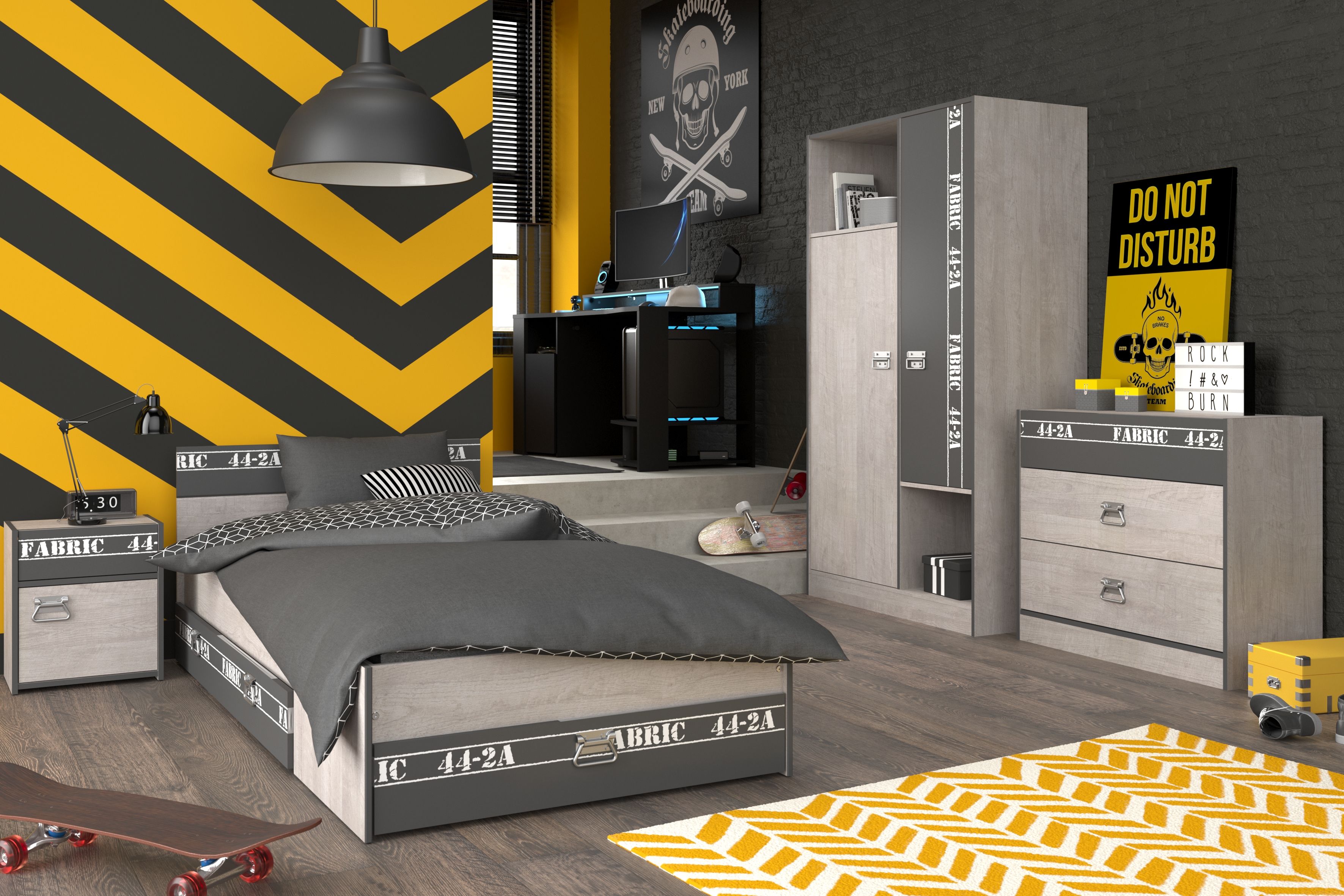 Jugendzimmer 6-teilig FABRIC 20 Jugendzimmer 6-teilig FABRIC 20