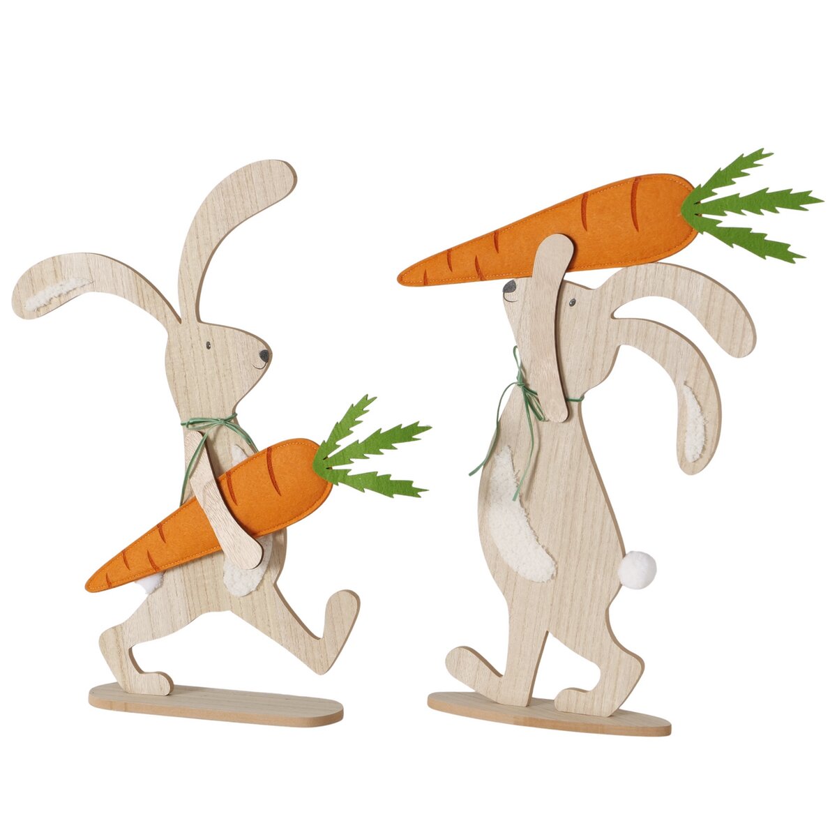 Figur Hase mit Karotte KAMMERON